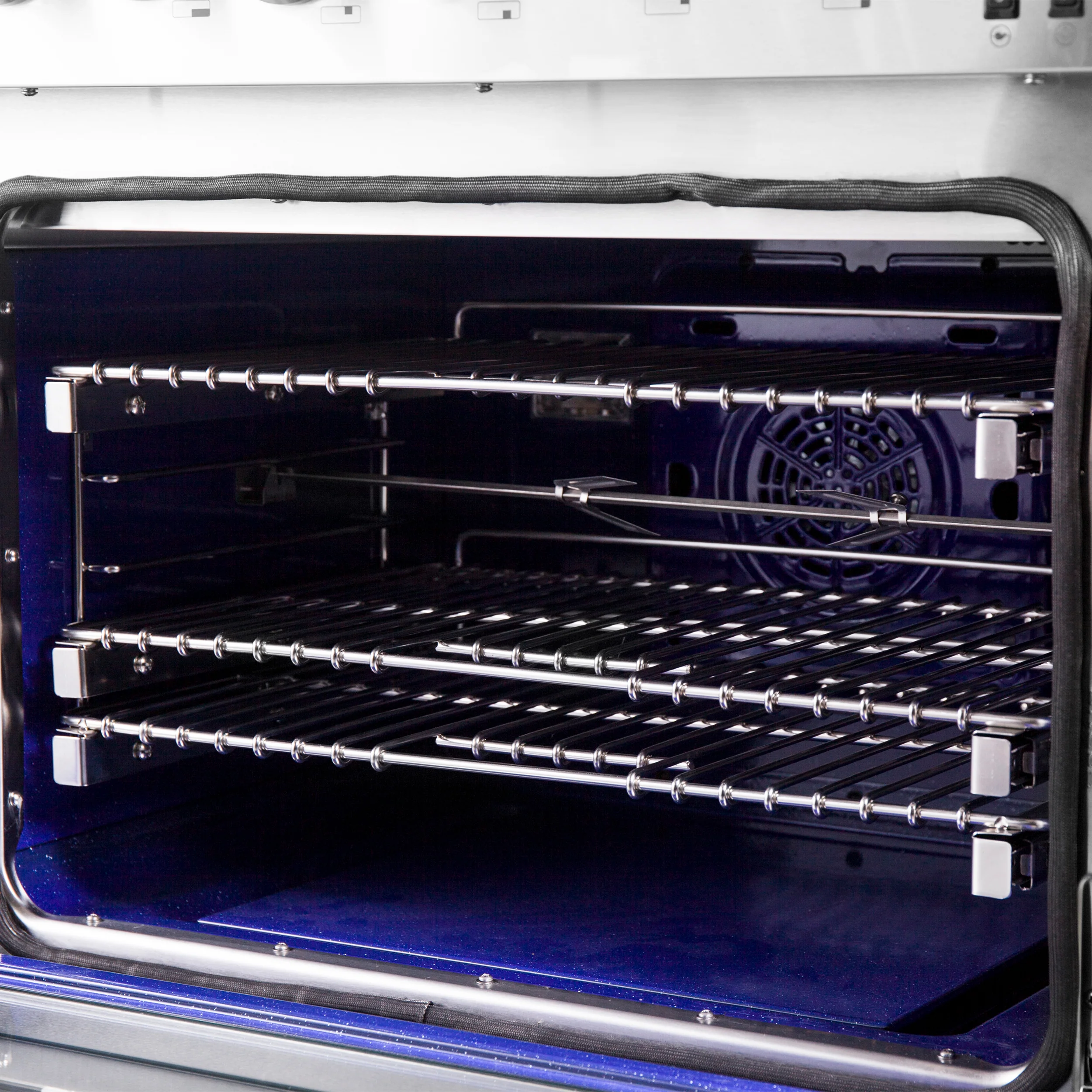 Forno Capriasca 60-Inch Freestanding Dual Fuel Range, 10 Burners, True Convection Oven - Image 8
