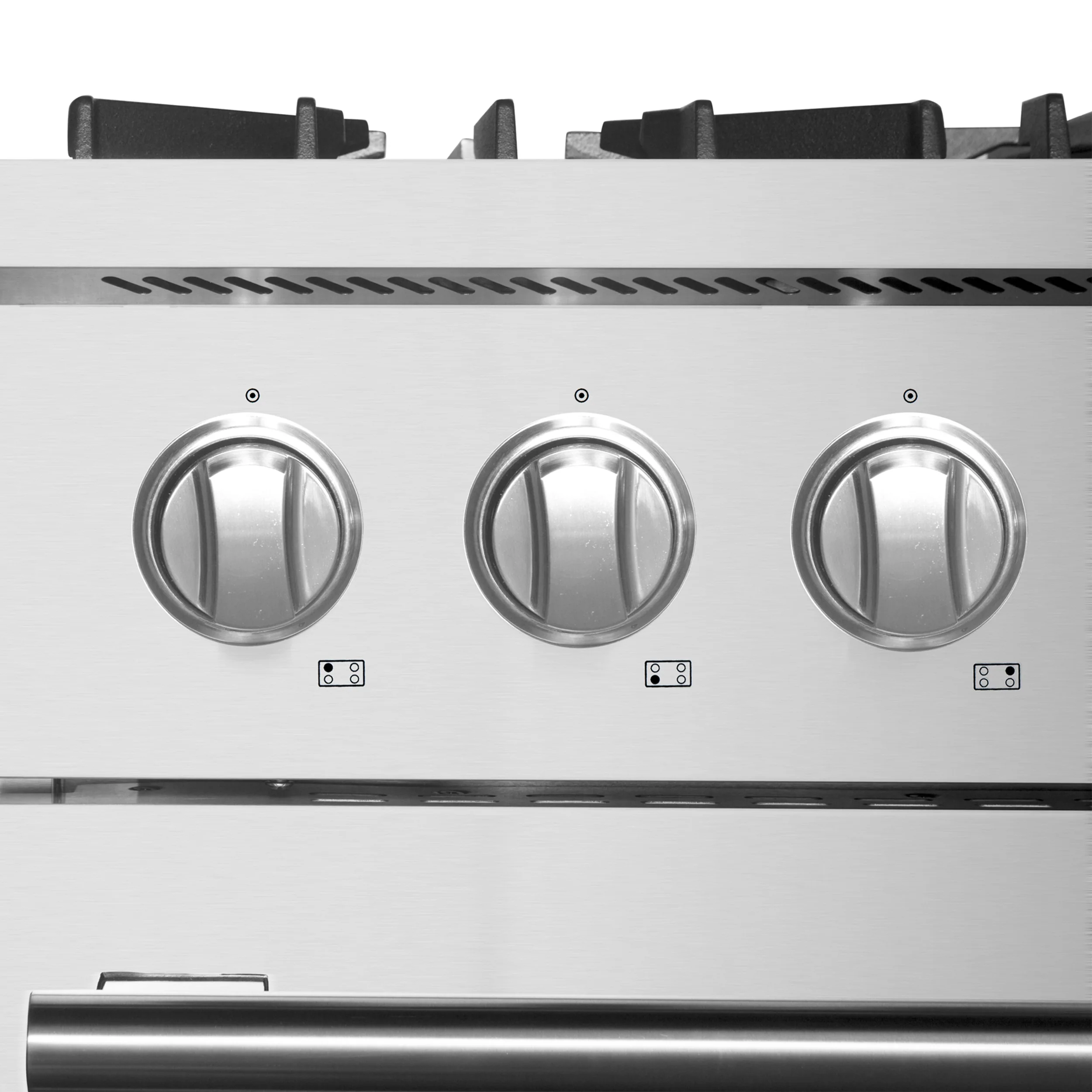 Forno Marco 30-Inch Dual Fuel Range, Stainless Steel, 4 Burners, 37,000 BTU, True Convection Oven, Energy Efficient - Image 16