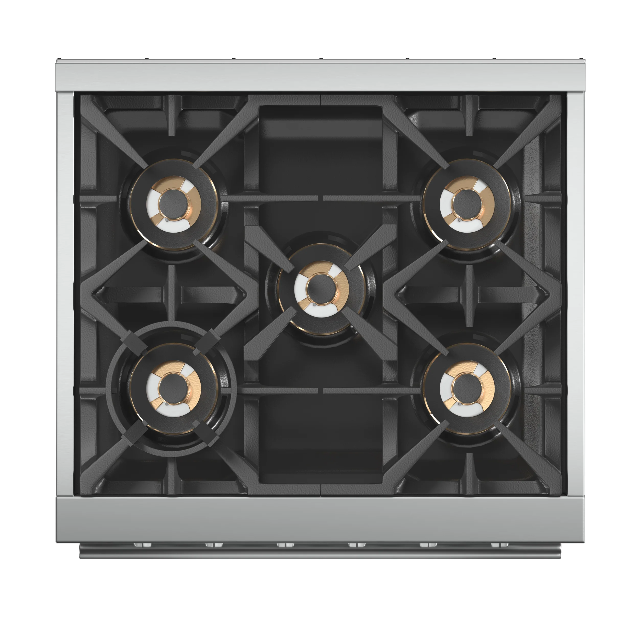 Forno Capriasca 30-Inch Freestanding Gas Range, 4 Burners, True Convection Oven - Image 7