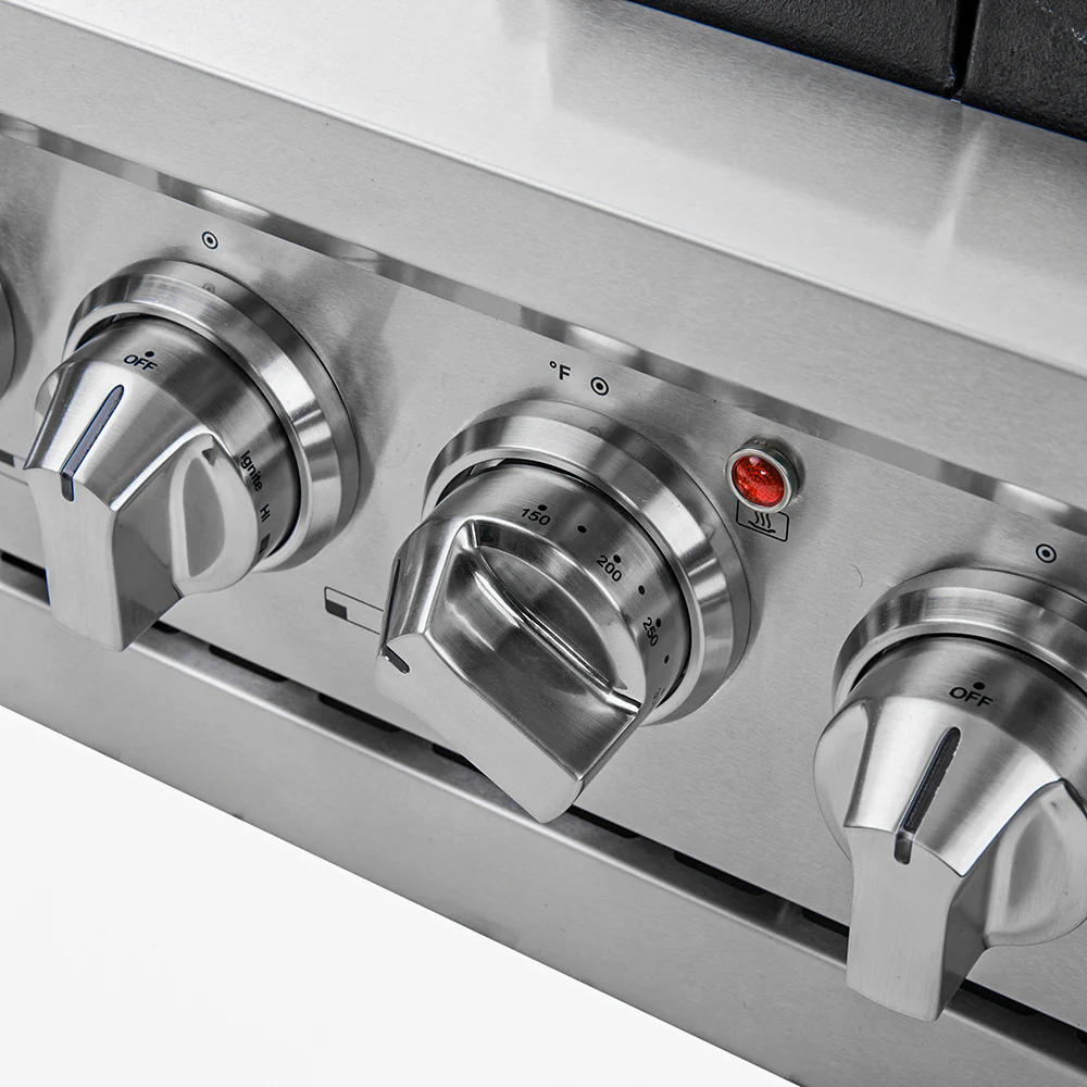 Forno Capriasca 36-Inch Gas Range, Stainless Steel, 6 Brass Burners, 120,000 BTU, Convection Oven, Energy Efficient - Image 22