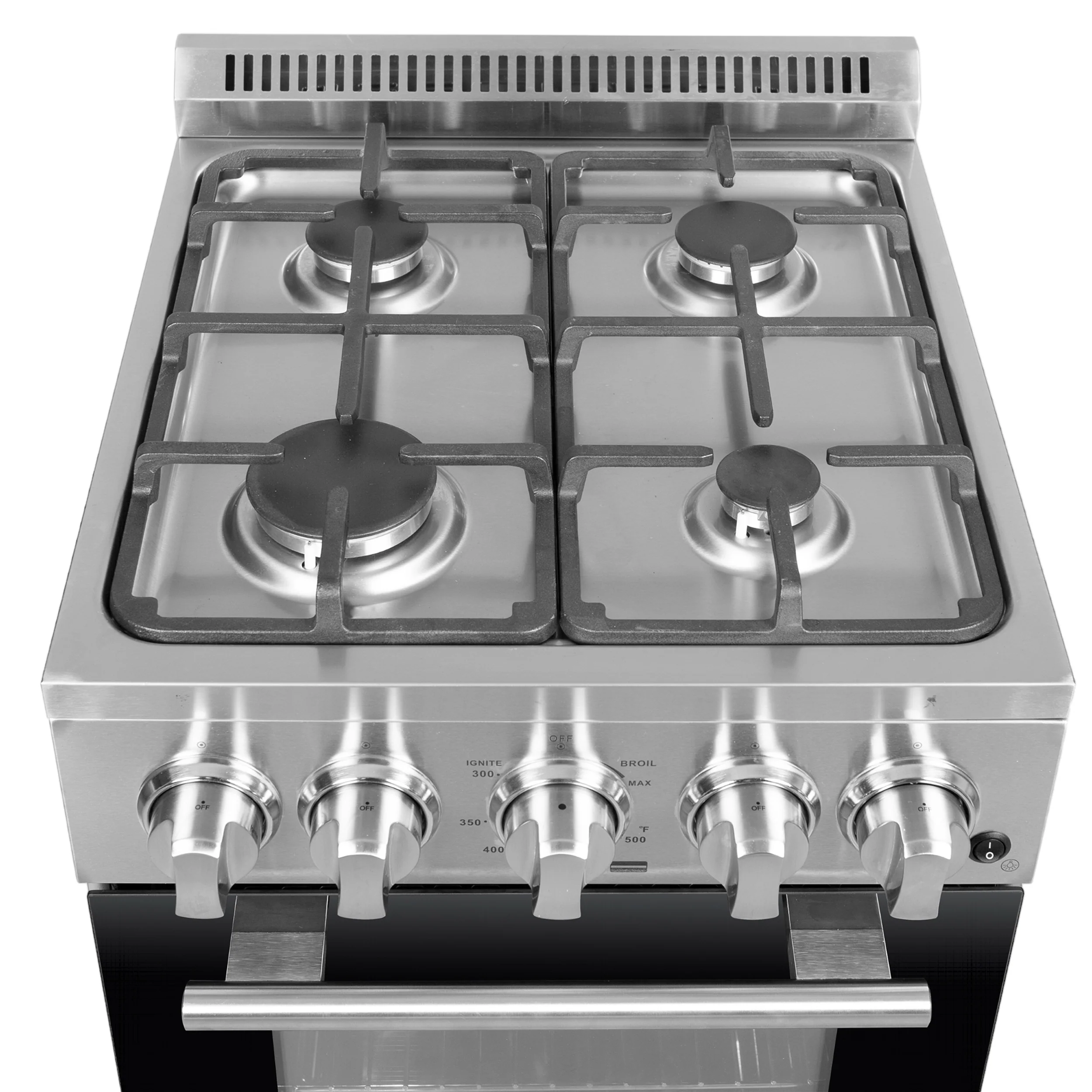 Forno Lamazze 20-Inch Freestanding Gas Range, Compact Design, Energy Efficient - Image 11