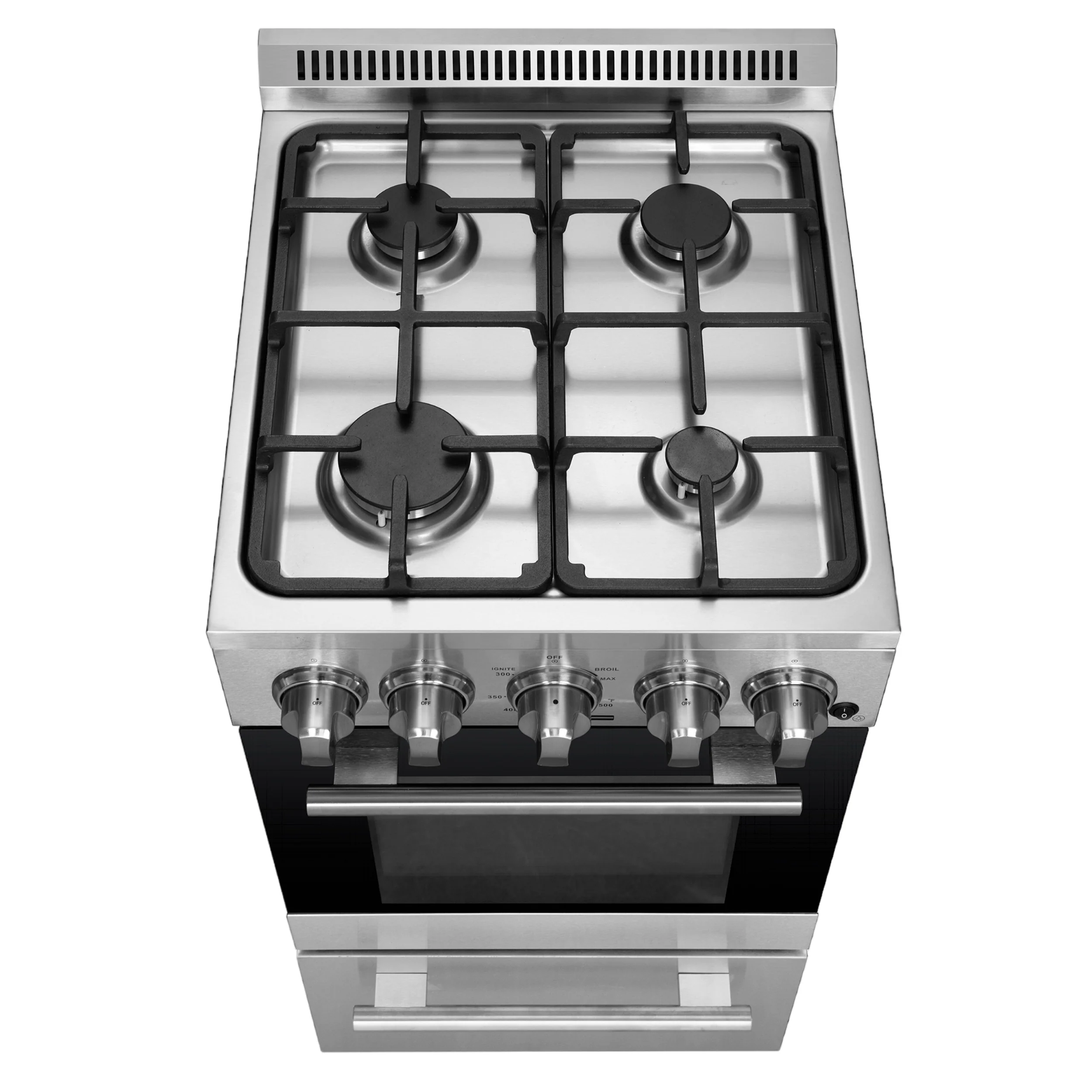 Forno Lamazze 20-Inch Freestanding Gas Range, Compact Design, Energy Efficient - Image 9
