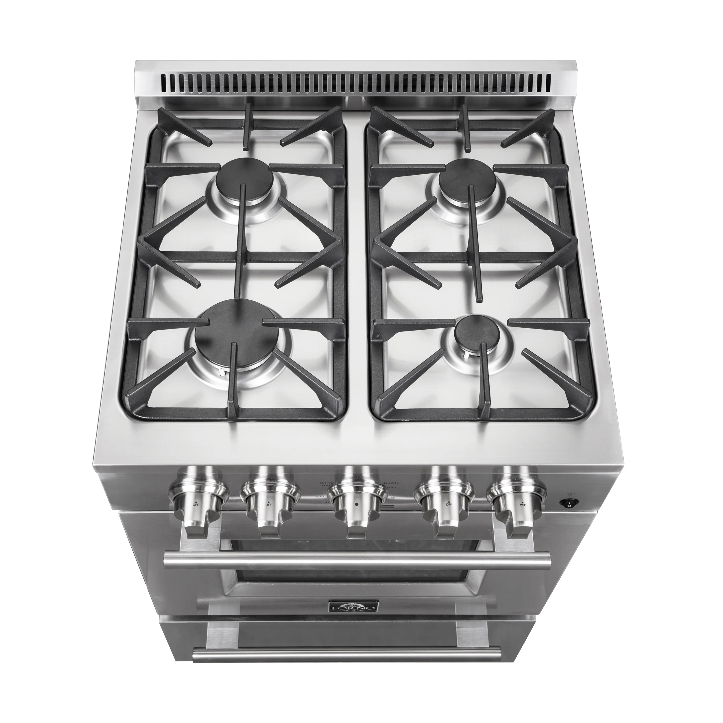 Forno Breno 24-Inch Freestanding Gas Range, Compact Design, Energy Efficient - Image 11