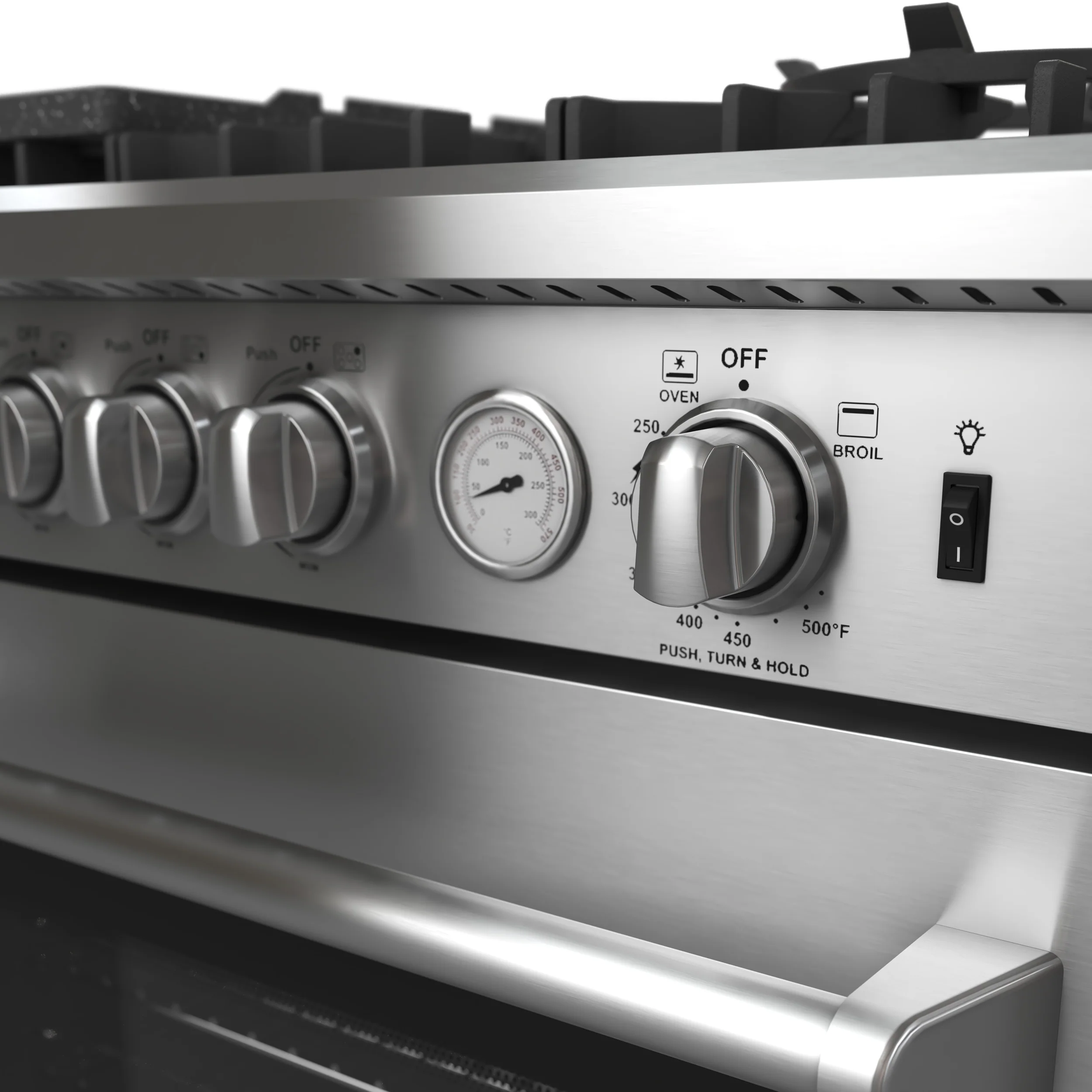 Forno Lazio 30-Inch Freestanding Gas Range, 4 Burners, Convection Oven, Energy Efficient - Image 16