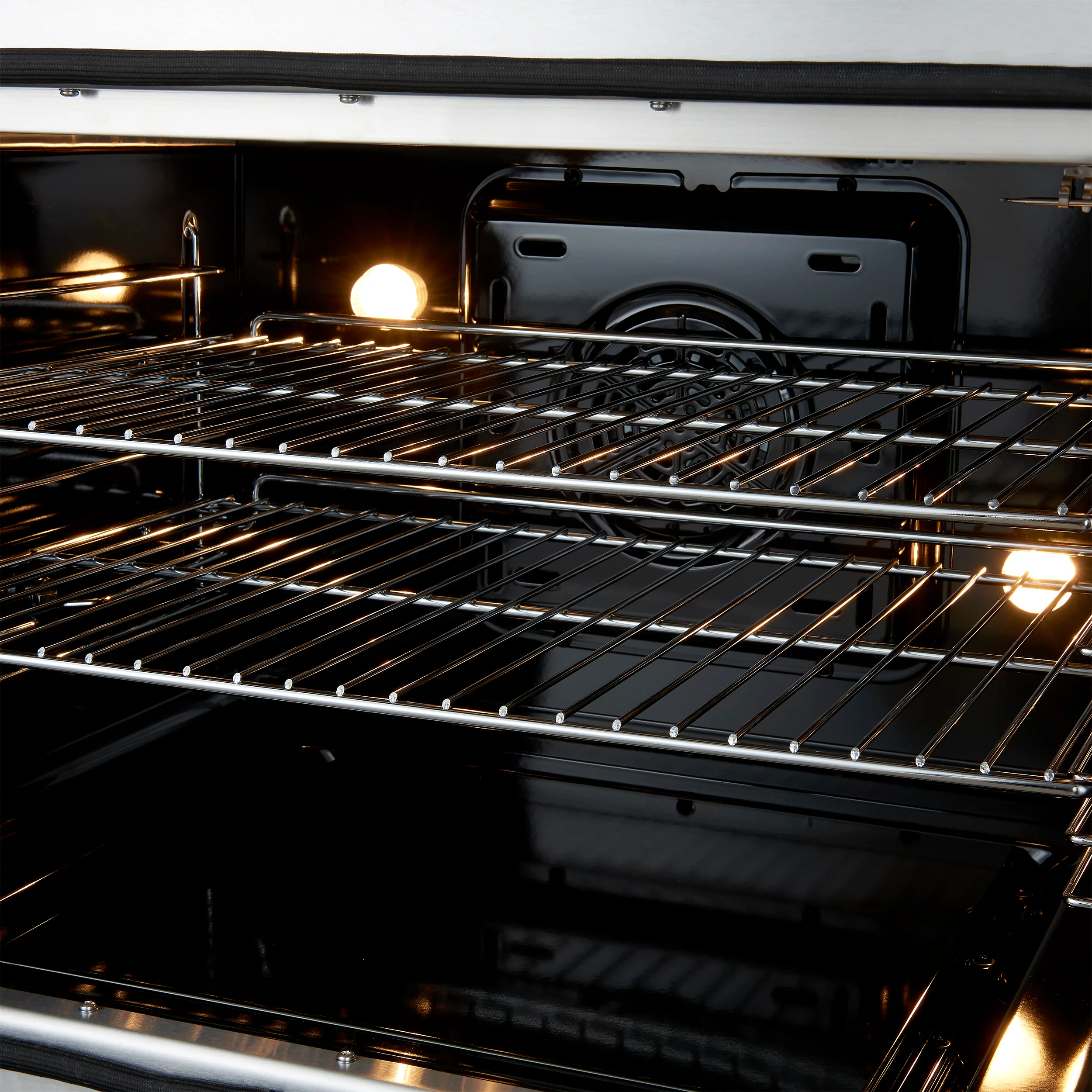 Forno Galiano 30-inch Freestanding French Door Dual Fuel Range Black - Image 9