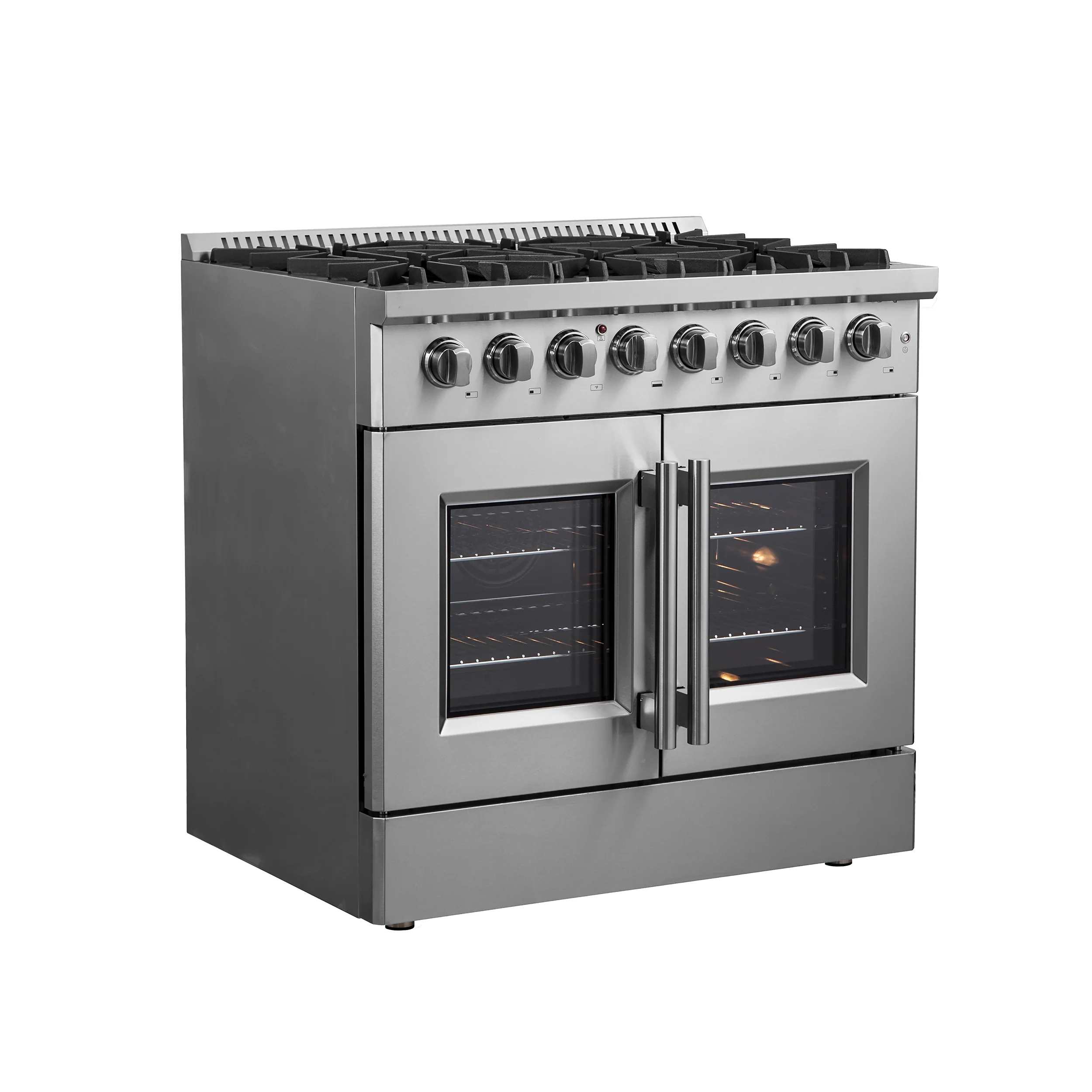Forno Galiano 36" Freestanding French Door Dual Fuel Range - Image 12