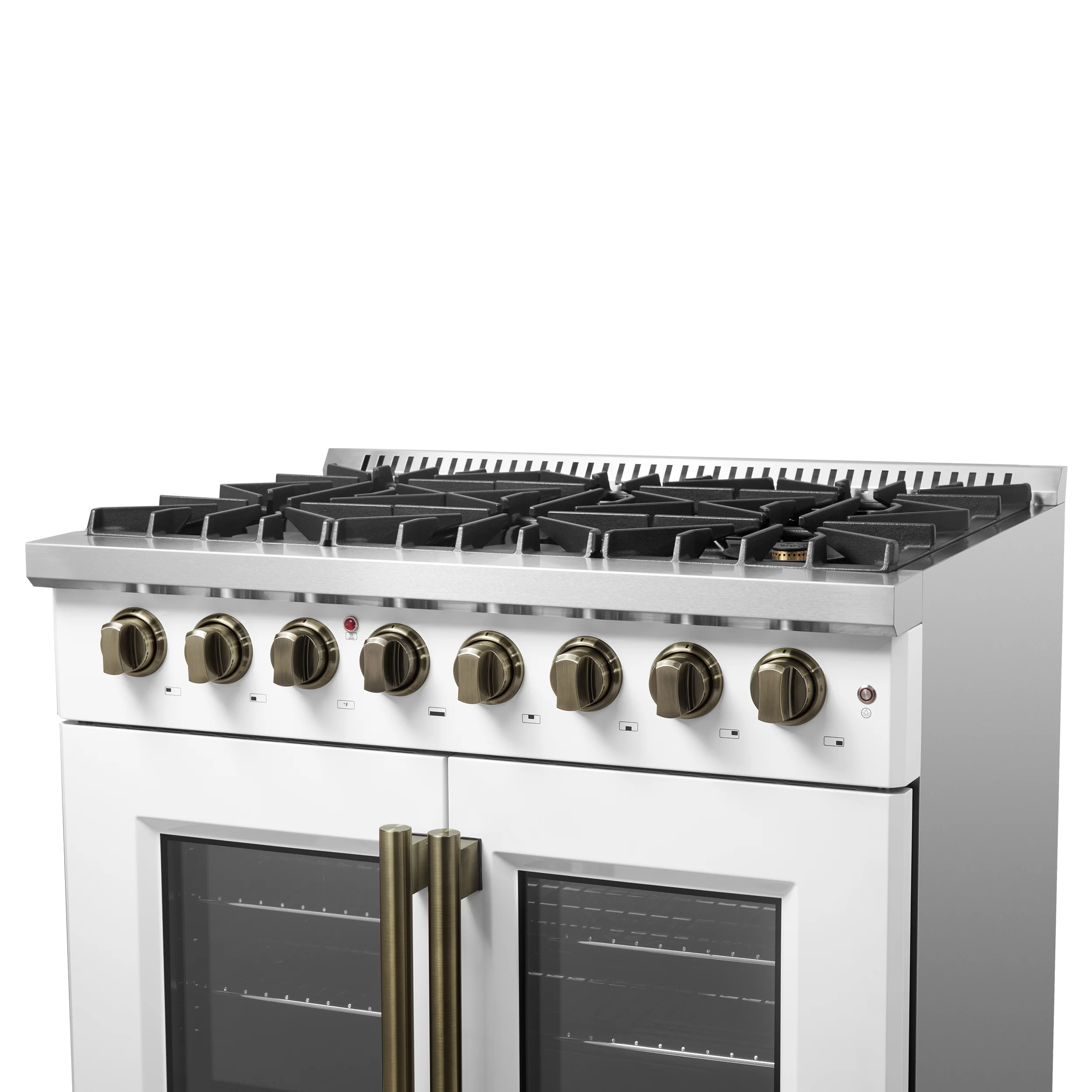 Forno Galiano 36-inch Freestanding French Door Dual Fuel Range White - Image 18