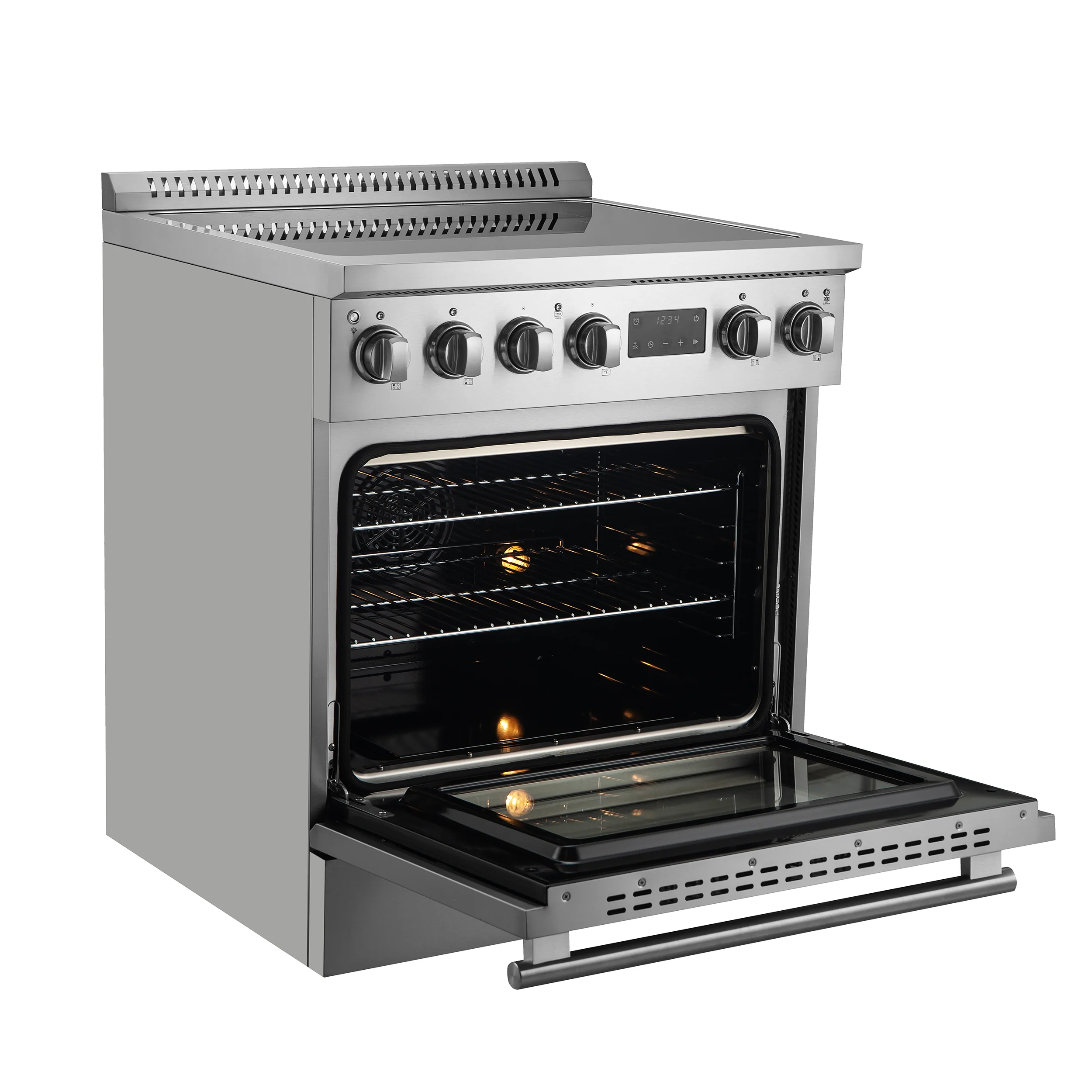 Forno Torino 30 Inch Induction Range with True Convection and Air Fry - Image 5