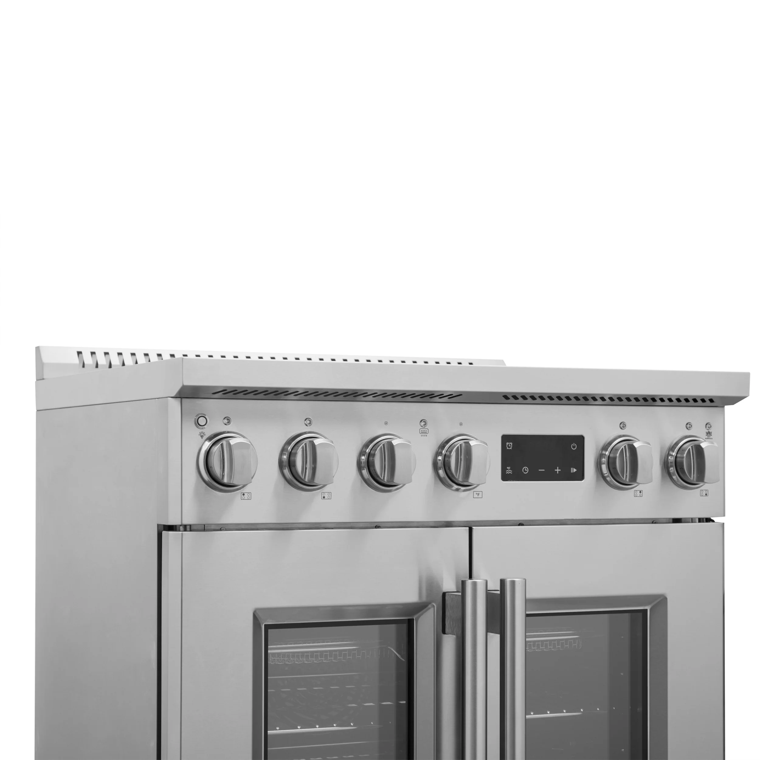 Forno Torino 30 Inch French Door Induction Range with Air Fryer and True Convection Oven - Image 8