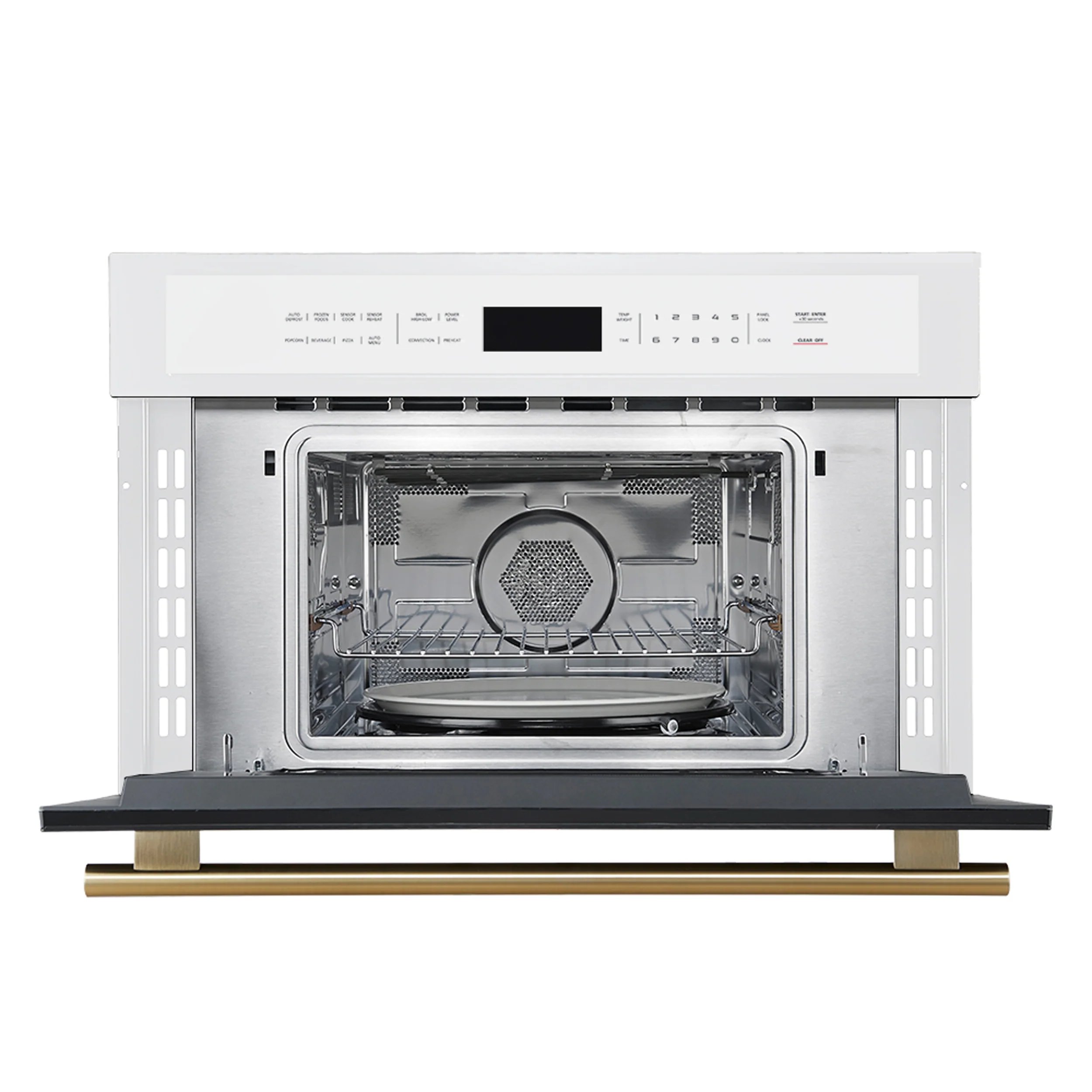 Oliena Espresso White 30 Inch 1750 Watt Compact Oven & 1000 Watt Microwave, 1.6 cu. ft. - Image 3