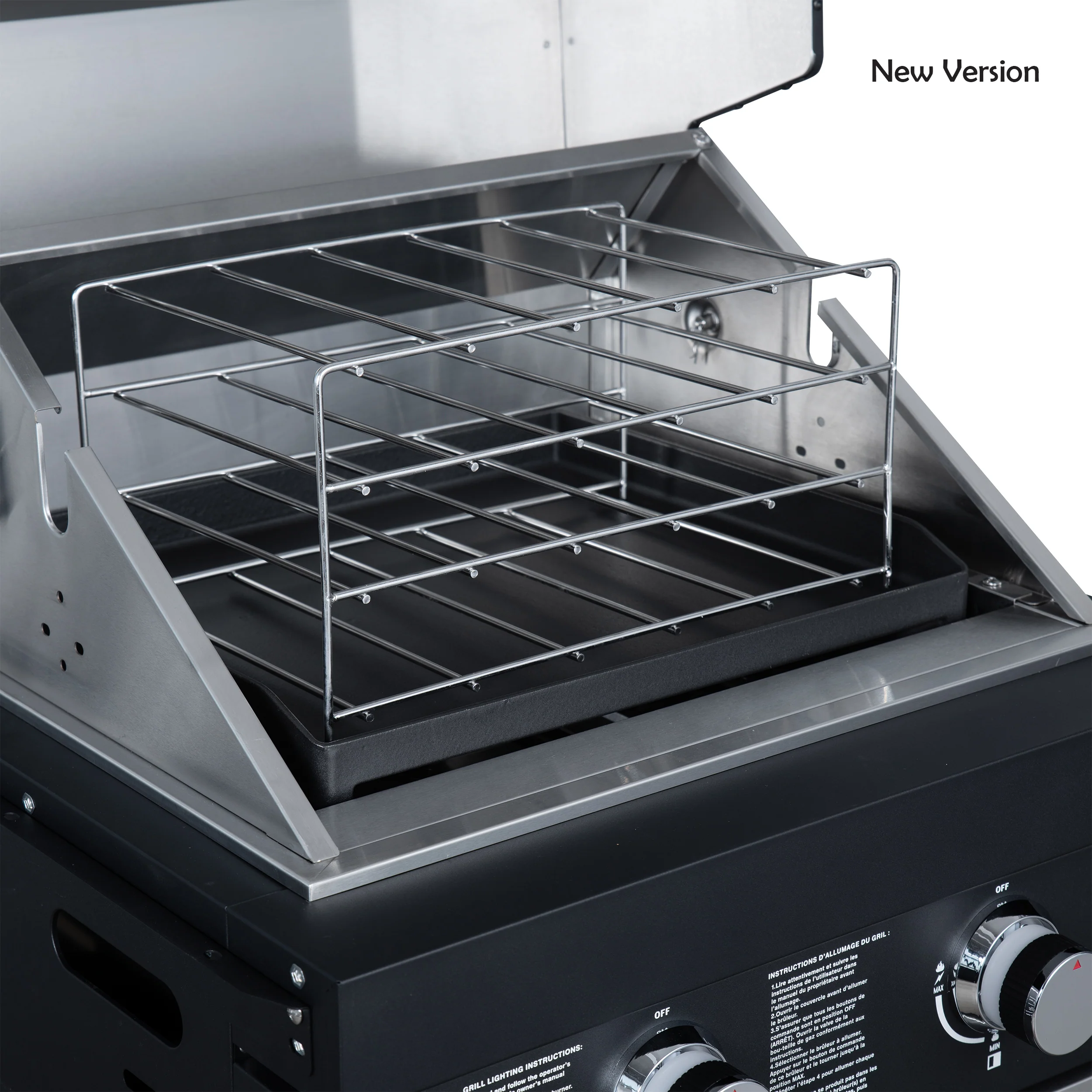 Forno All’Aperto 99,600 BTU Outdoor Kitchen, 5 Burners, Infrared Burners, Side Burner, Black Sintered Stone Countertops, Gas Pizza Oven, Sink Module, Bar & Beverage Center - Image 21