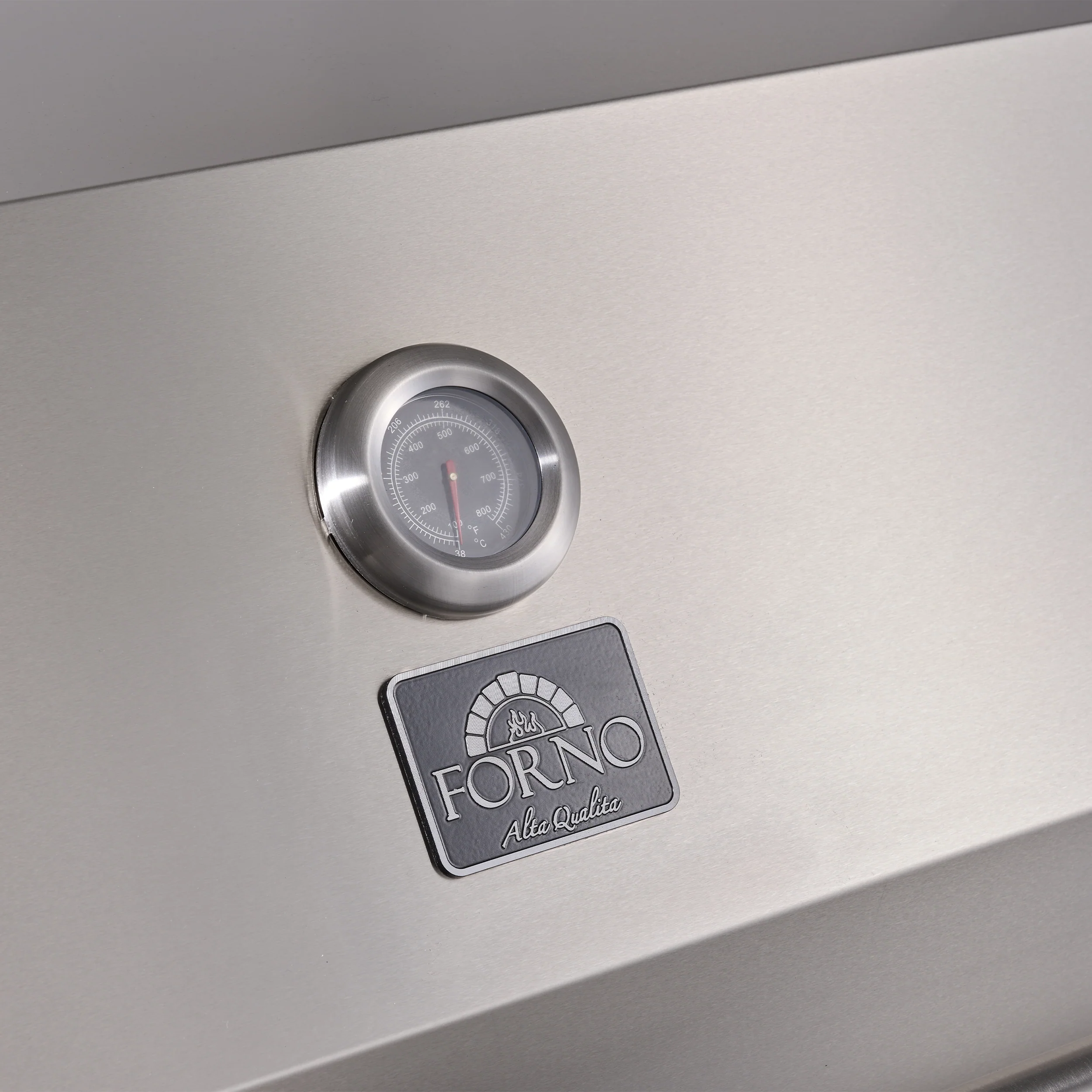 Forno Rimini Outdoor Kitchen: 30" BBQ 62,600 BTU, 4.8 cu.ft. Refrigerators, White Countertops - Image 17
