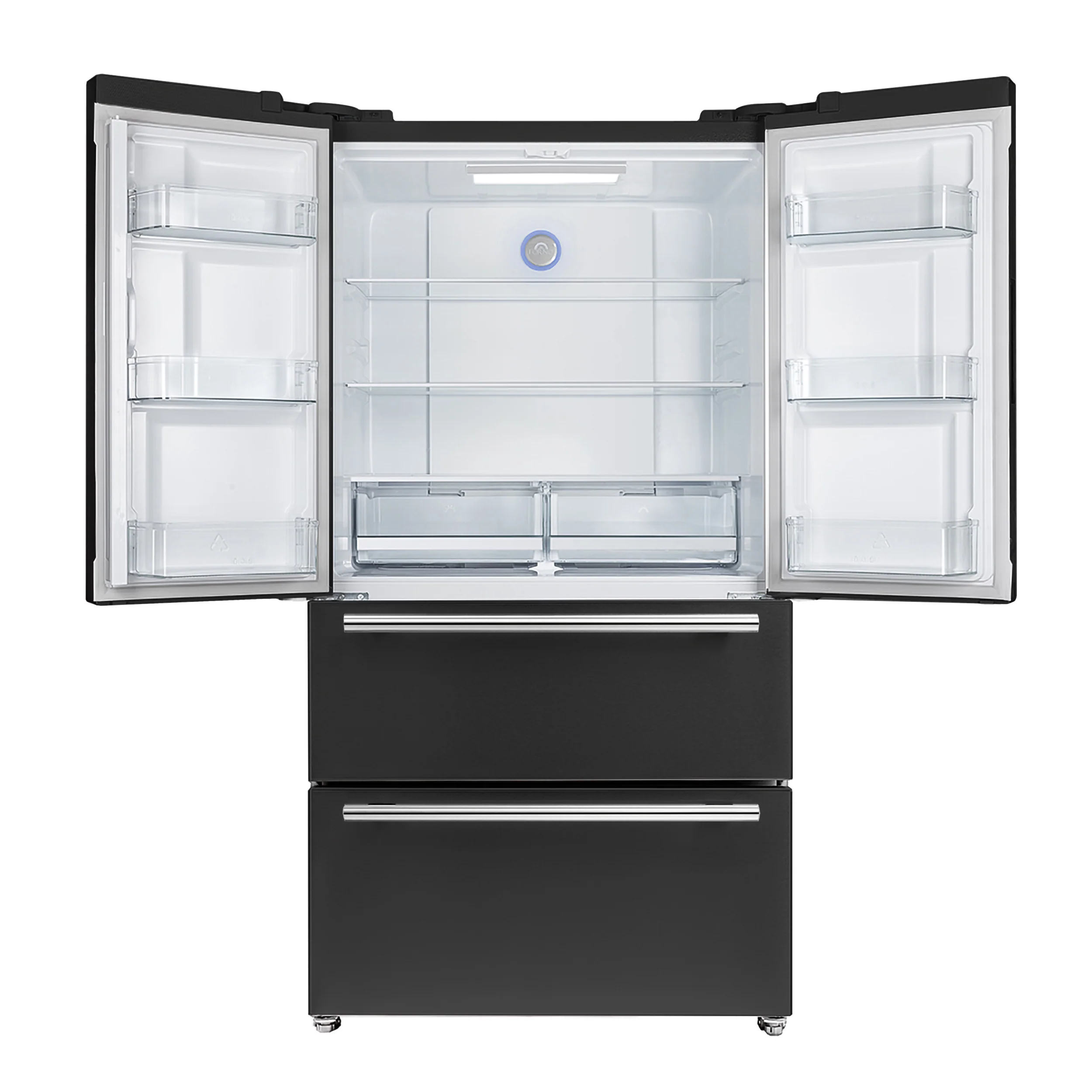 Forno Moena Espresso 36-Inch Black French Door Refrigerator, 19.2 Cu. Ft., Frost-Free, Automatic Ice Maker, ENERGY STAR Certified - Image 5