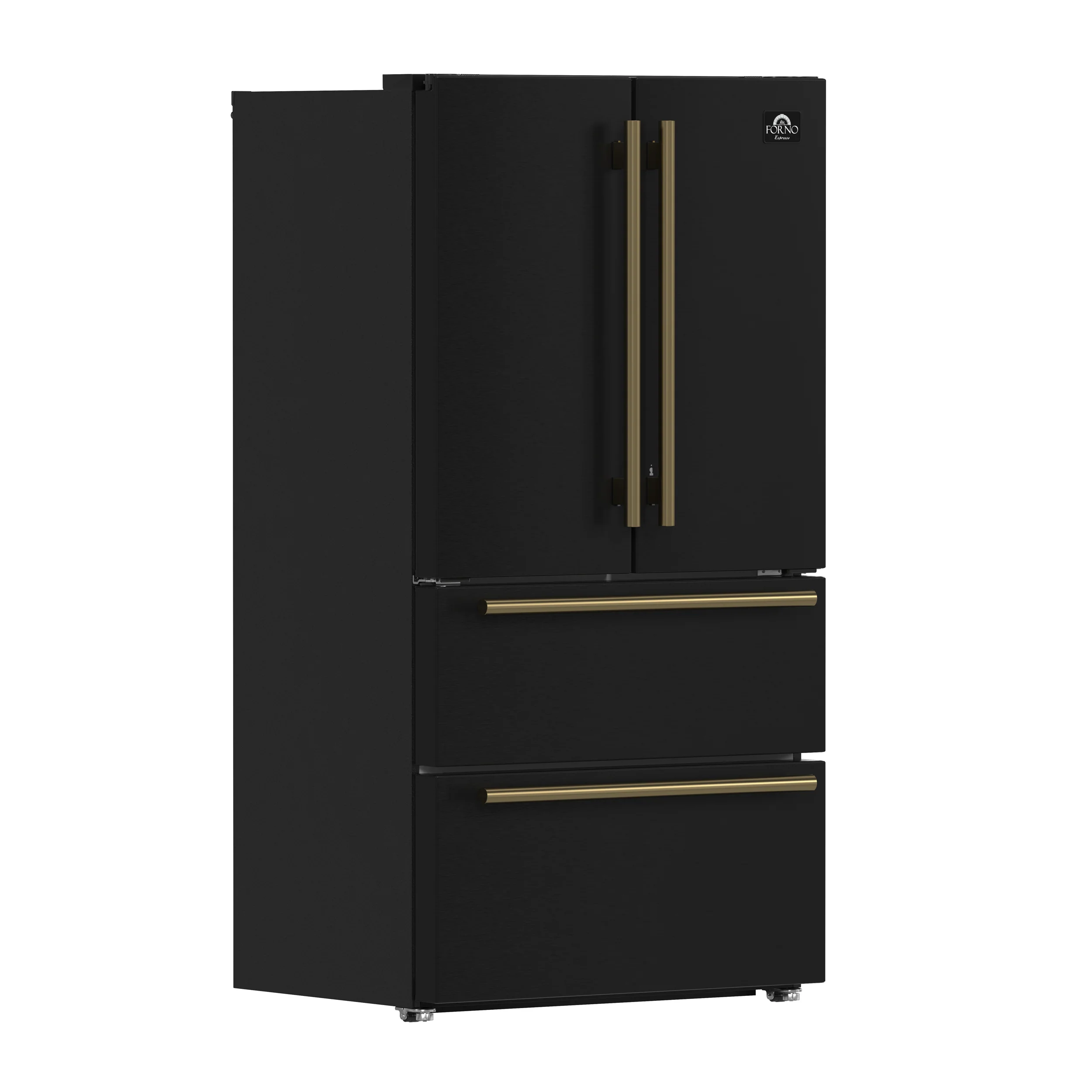 Forno Moena Espresso 36-Inch Black French Door Refrigerator, 19.2 Cu. Ft., Frost-Free, Automatic Ice Maker, ENERGY STAR Certified - Image 6