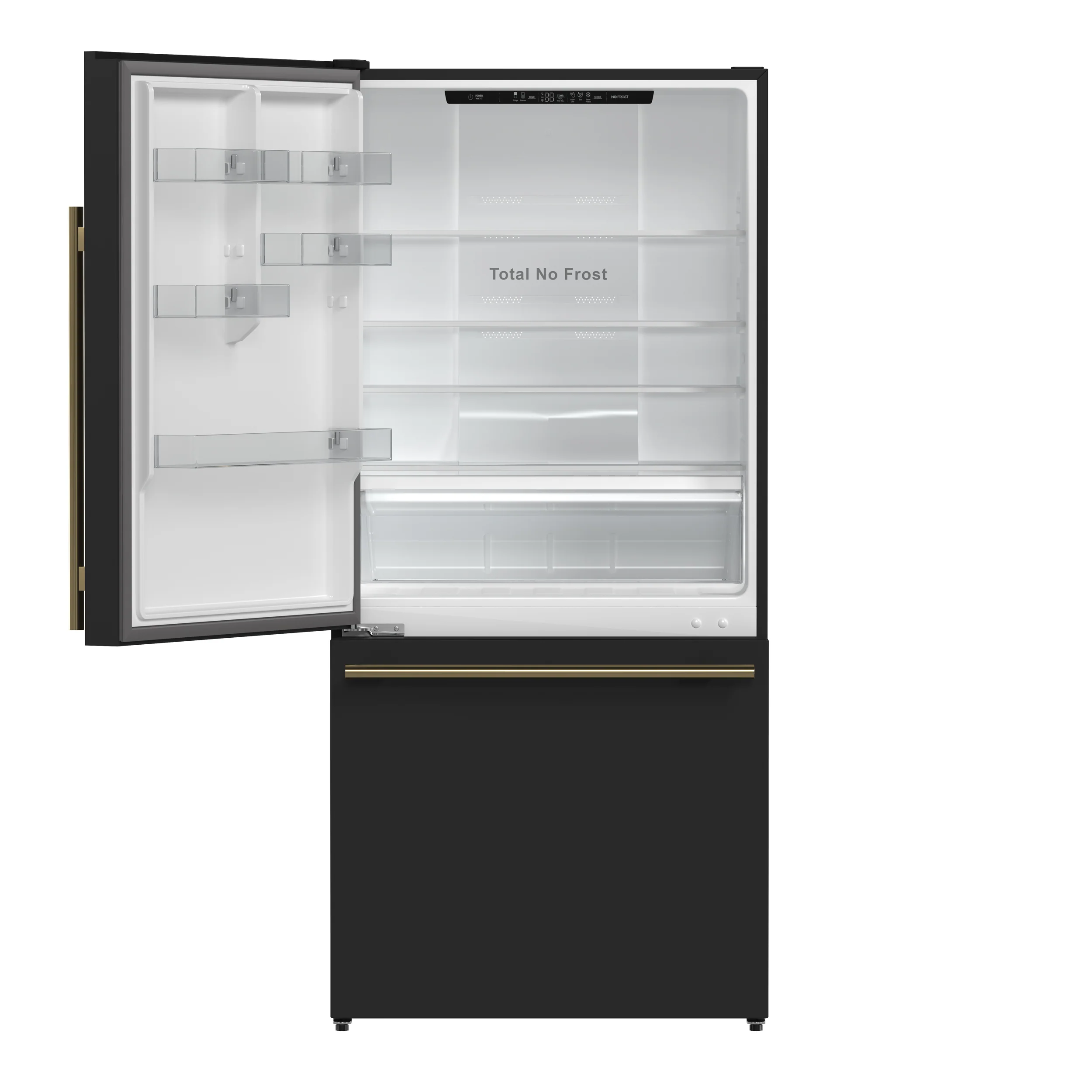 FORNO 2-Piece Black Kitchen Bundle - 30" Induction Range and 31" Bottom Freezer Refrigerator - Image 10