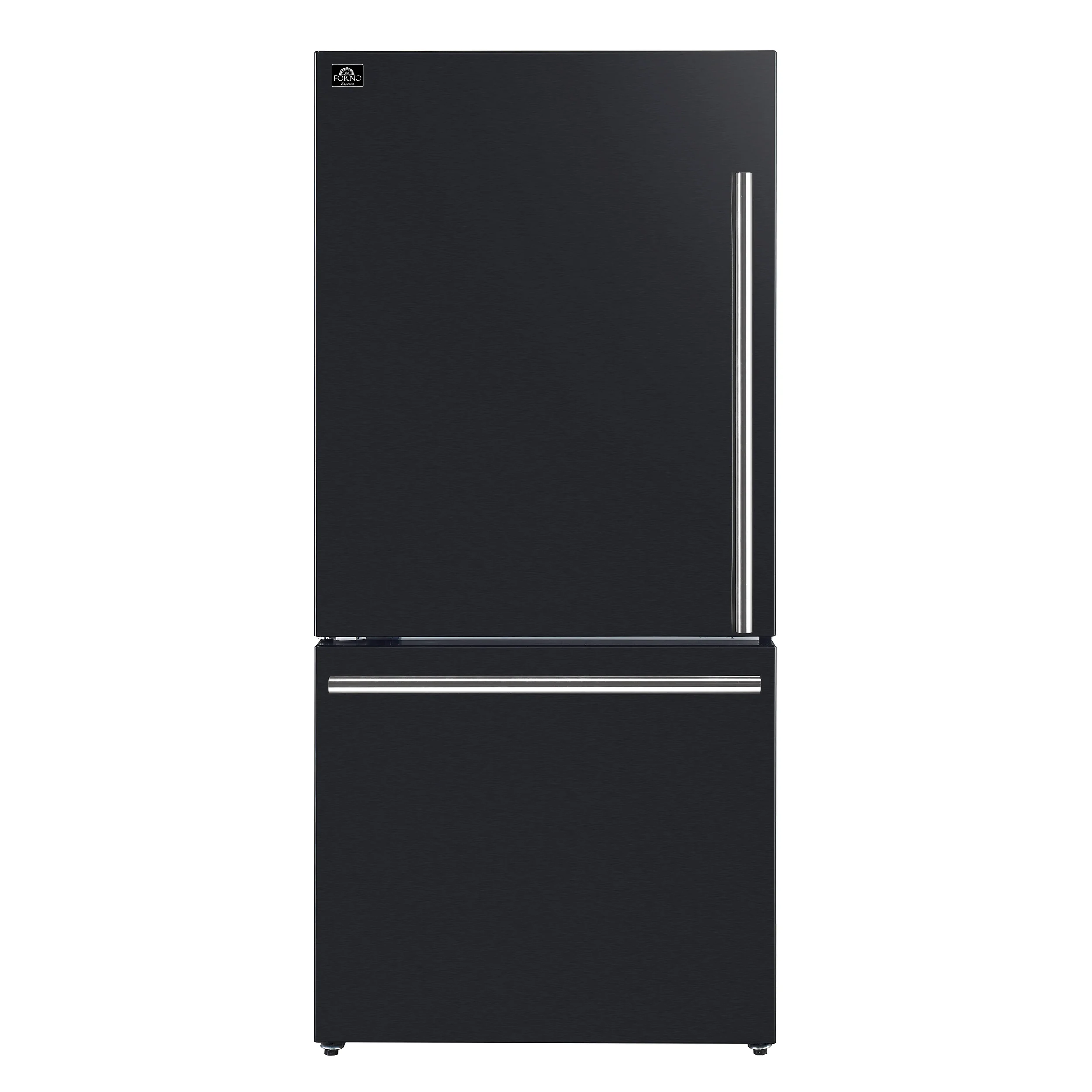 FORNO 2-Piece Black Kitchen Bundle - 30" Induction Range and 31" Bottom Freezer Refrigerator - Image 3