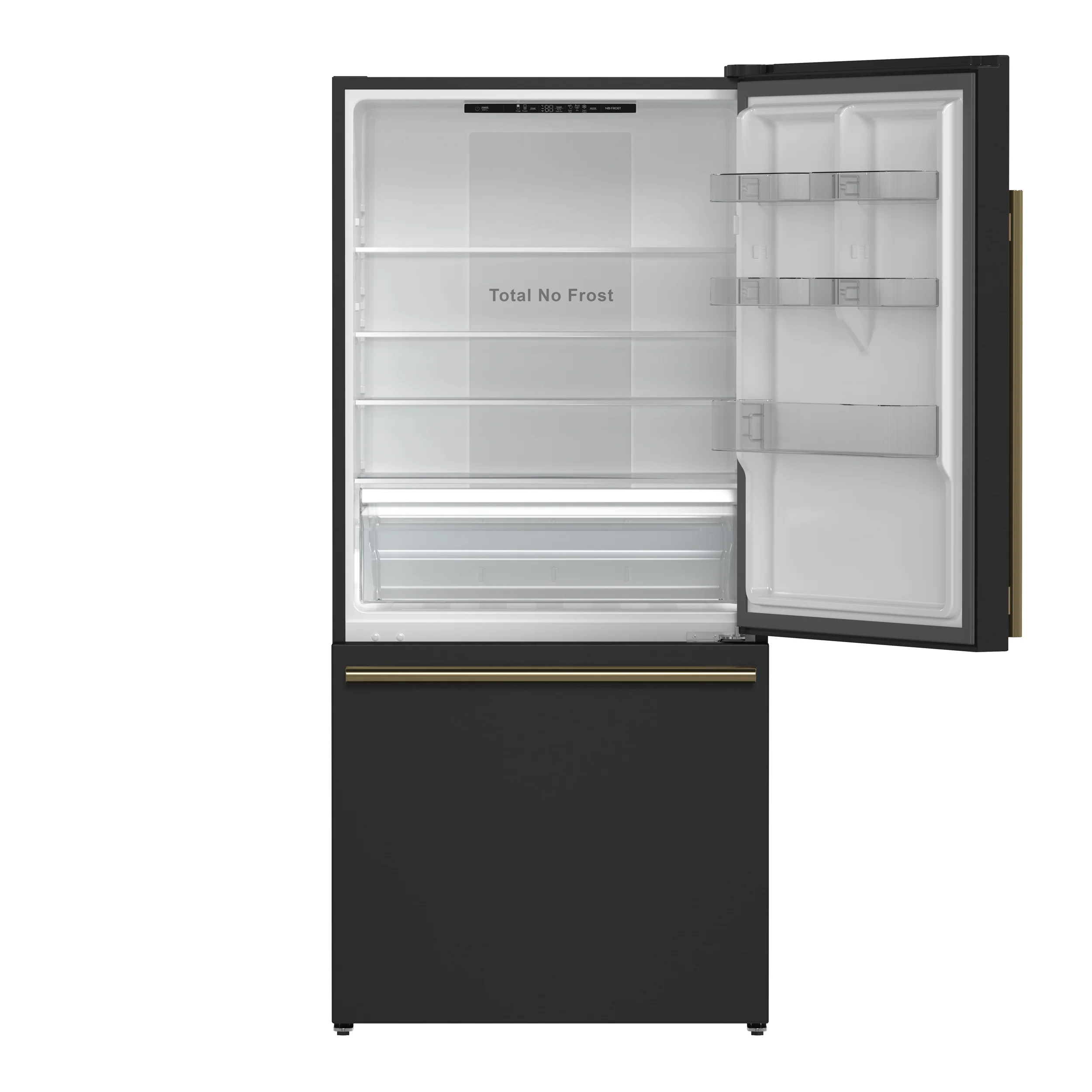 FORNO 2-Piece Black Kitchen Bundle - 30" Induction Range and 31" Bottom Freezer Refrigerator - Image 15