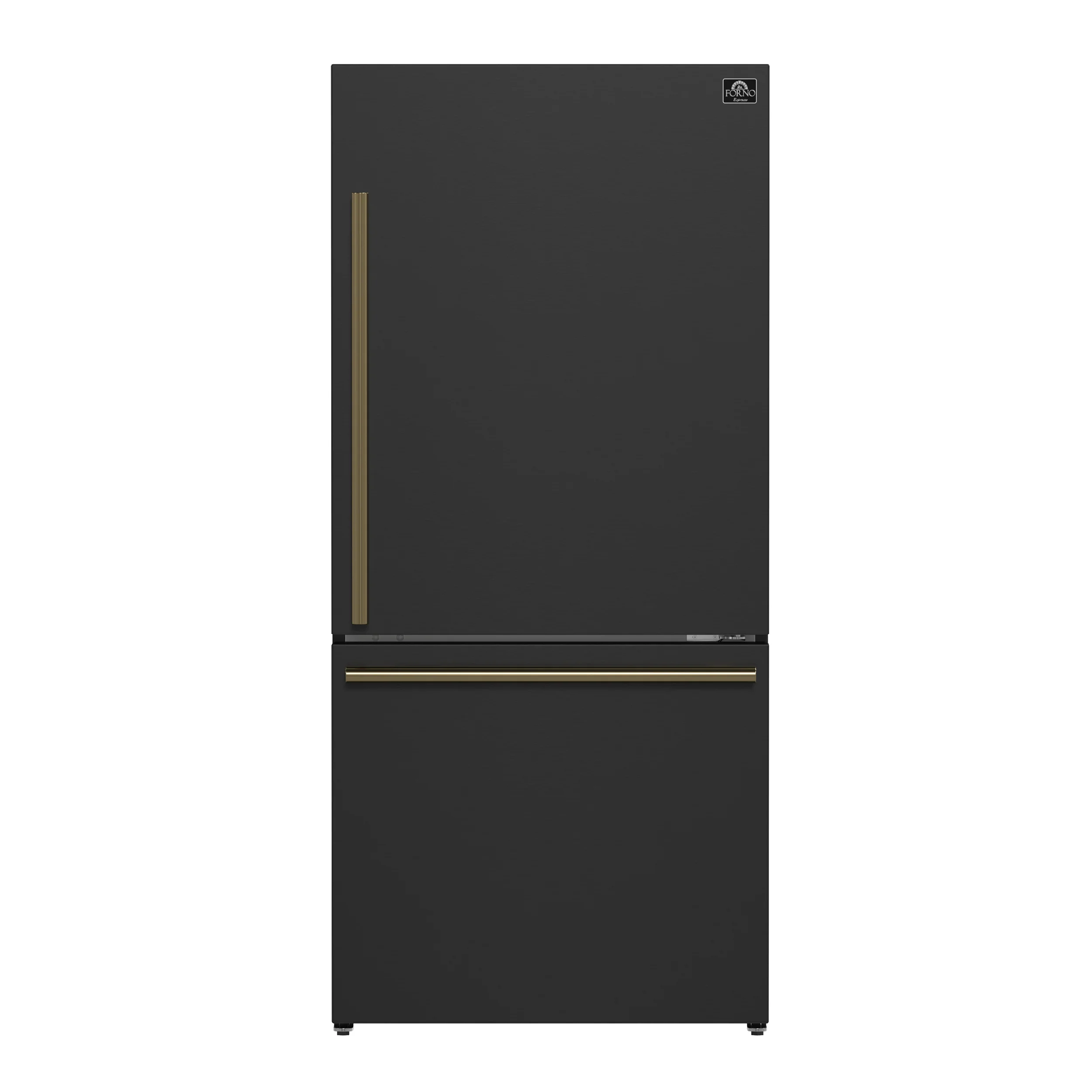 FORNO 2-Piece Black Kitchen Bundle - 30" Induction Range and 31" Bottom Freezer Refrigerator - Image 16