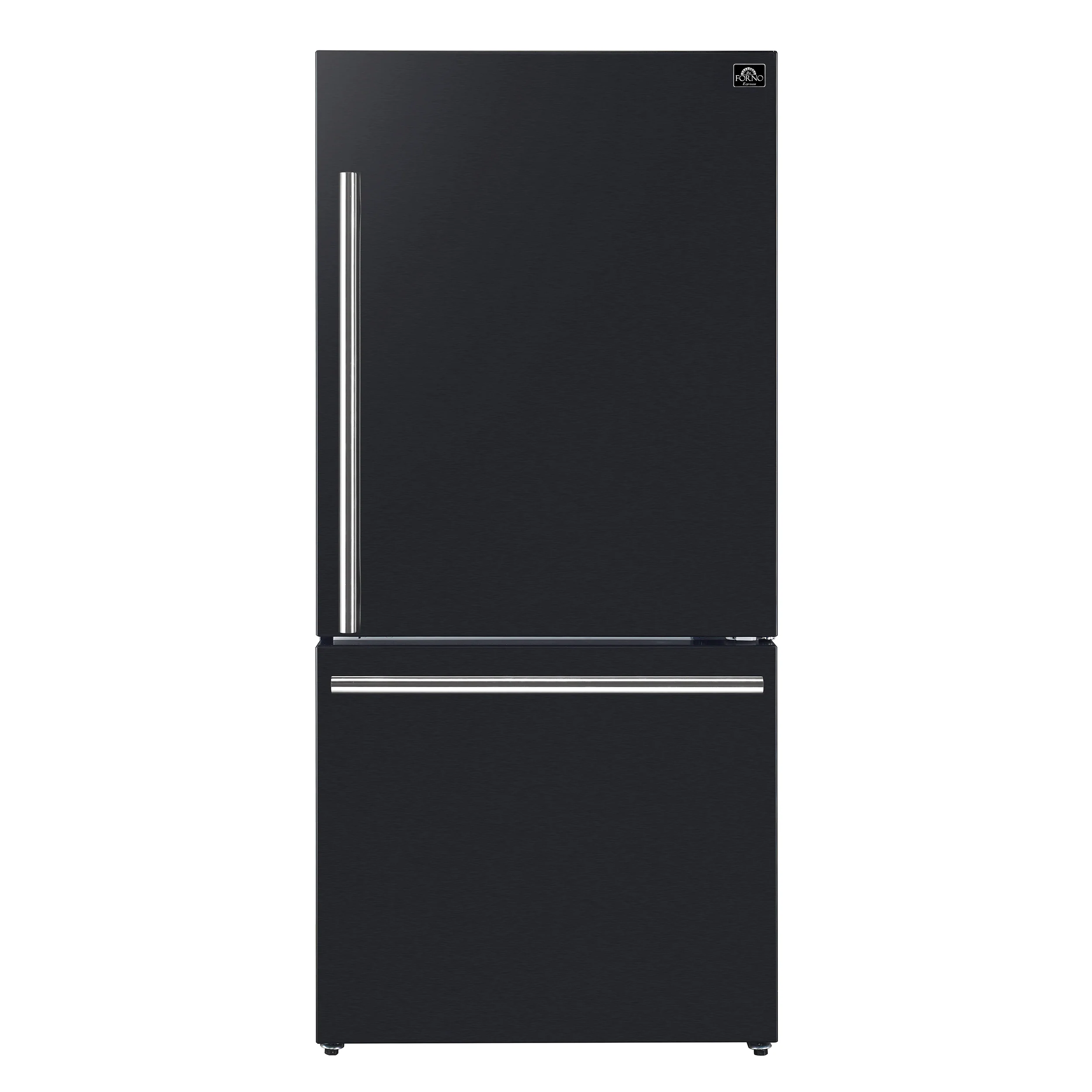 FORNO 2-Piece Black Kitchen Bundle - 30" Induction Range and 31" Bottom Freezer Refrigerator - Image 3