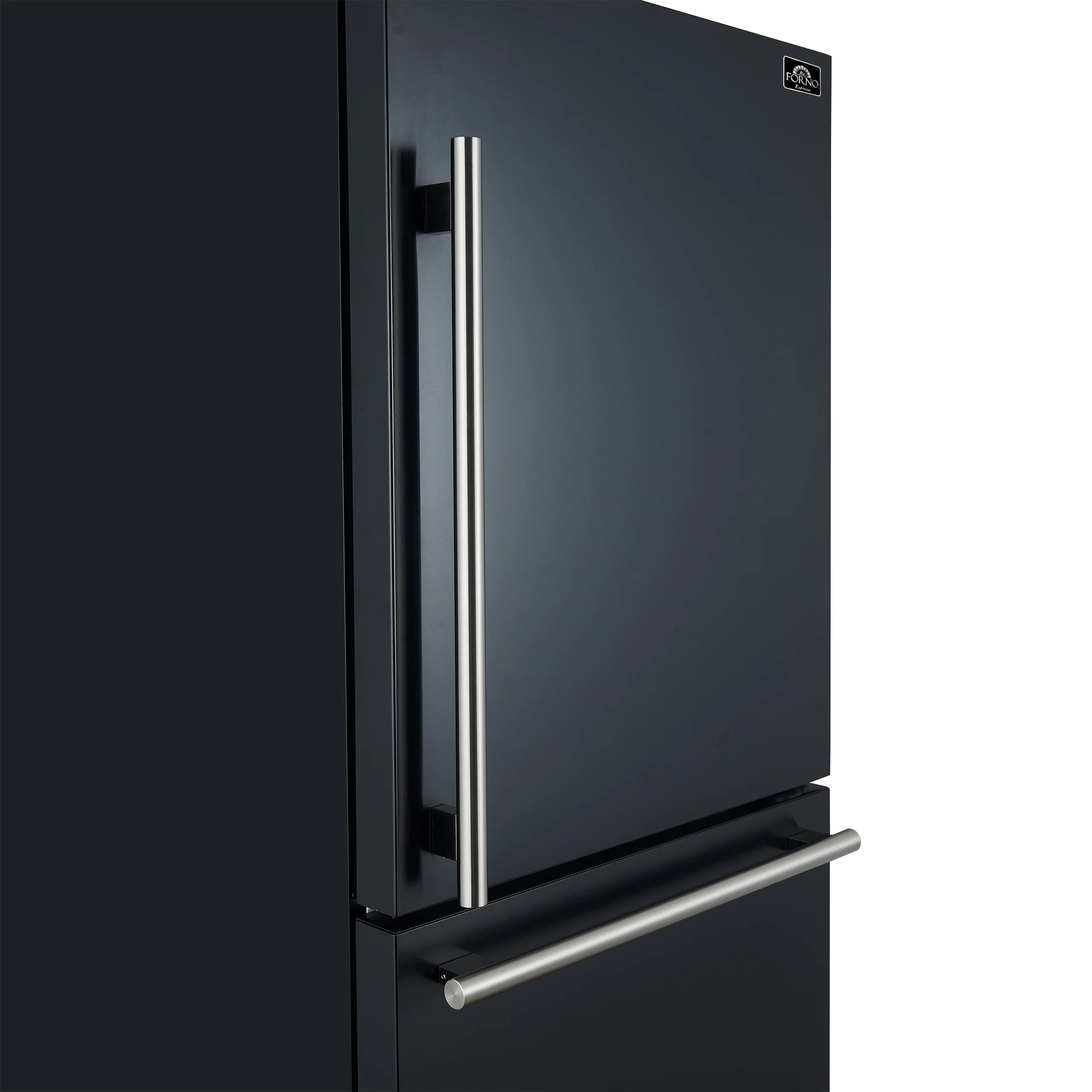 FORNO 2-Piece Black Kitchen Bundle - 30" Induction Range and 31" Bottom Freezer Refrigerator - Image 8