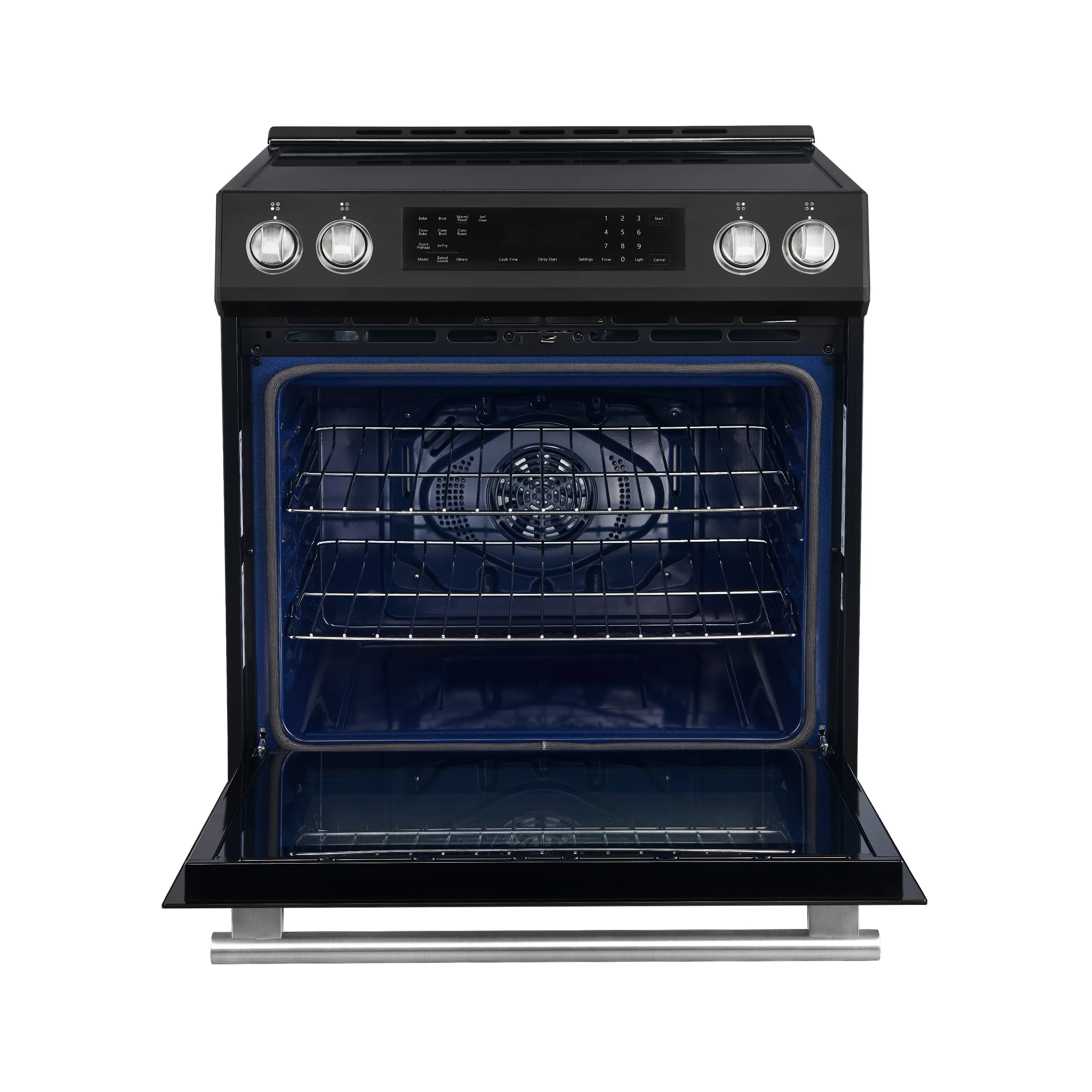 FORNO 2-Piece Black Kitchen Bundle - 30" Induction Range and 36" Bottom Freezer Refrigerator - Image 20