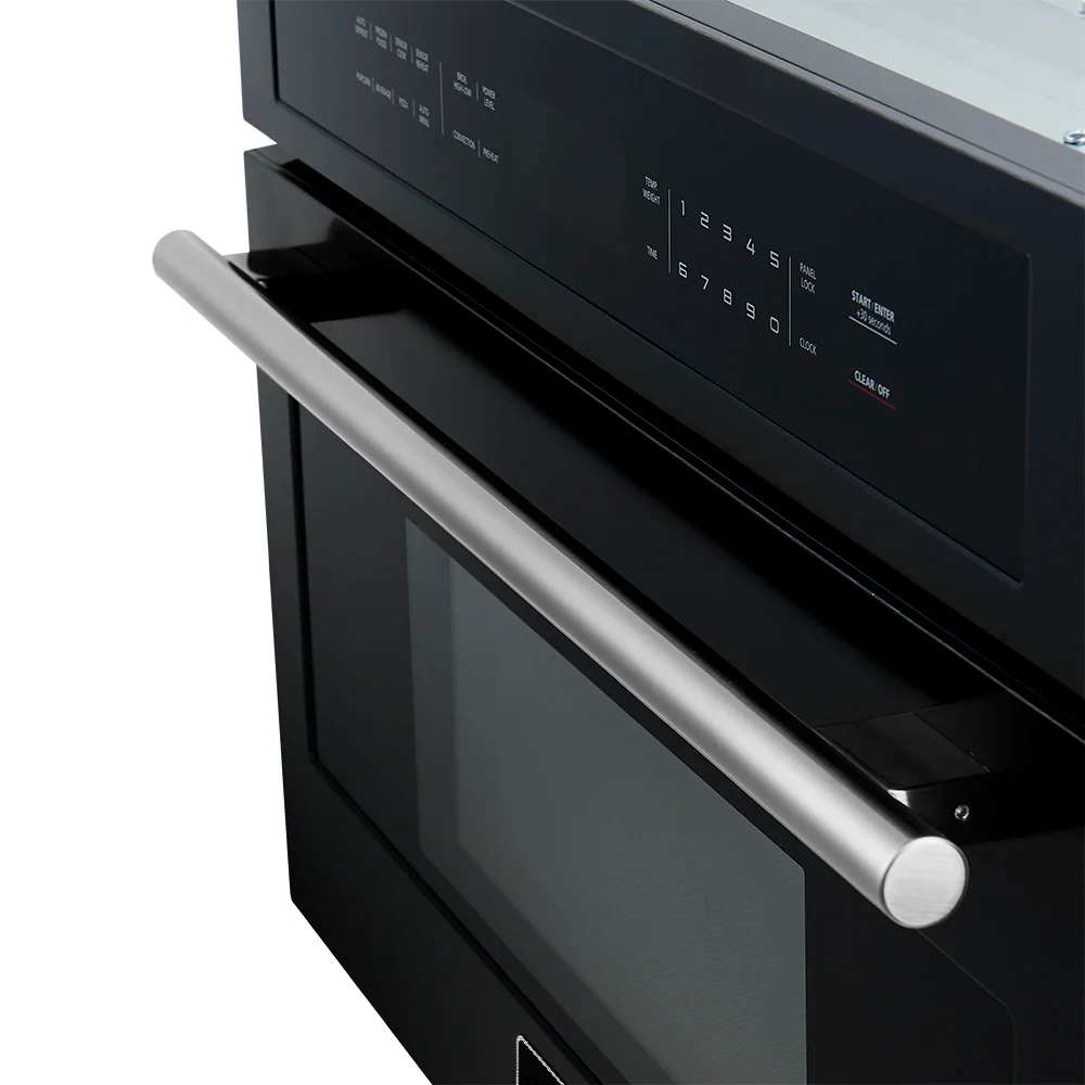 FORNO 2-Piece Kitchen Bundle - 30" Black Single Wall Oven (1333-30), 30" Black Microwave (3093-30) - Image 11