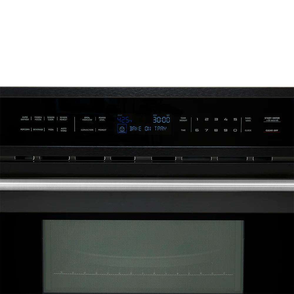 FORNO 2-Piece Kitchen Bundle - 30" Black Single Wall Oven (1333-30), 30" Black Microwave (3093-30) - Image 12