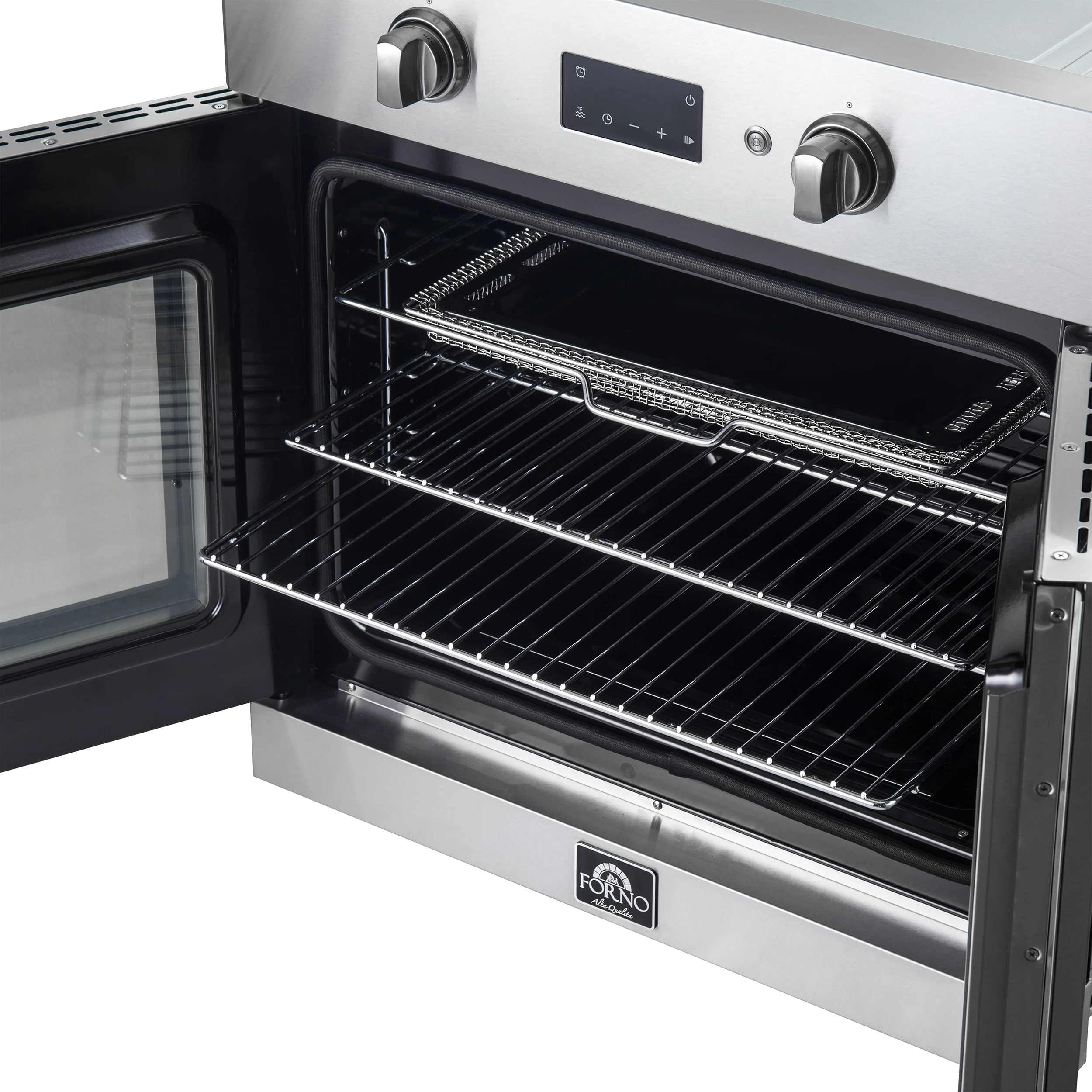 Forno Asti 30-Inch French Door Electric Wall Oven in Stainless Steel, 3.68 cu. ft. True Convection, 3,600W, Air Fry, Sous Vide, Self-Clean - Image 5