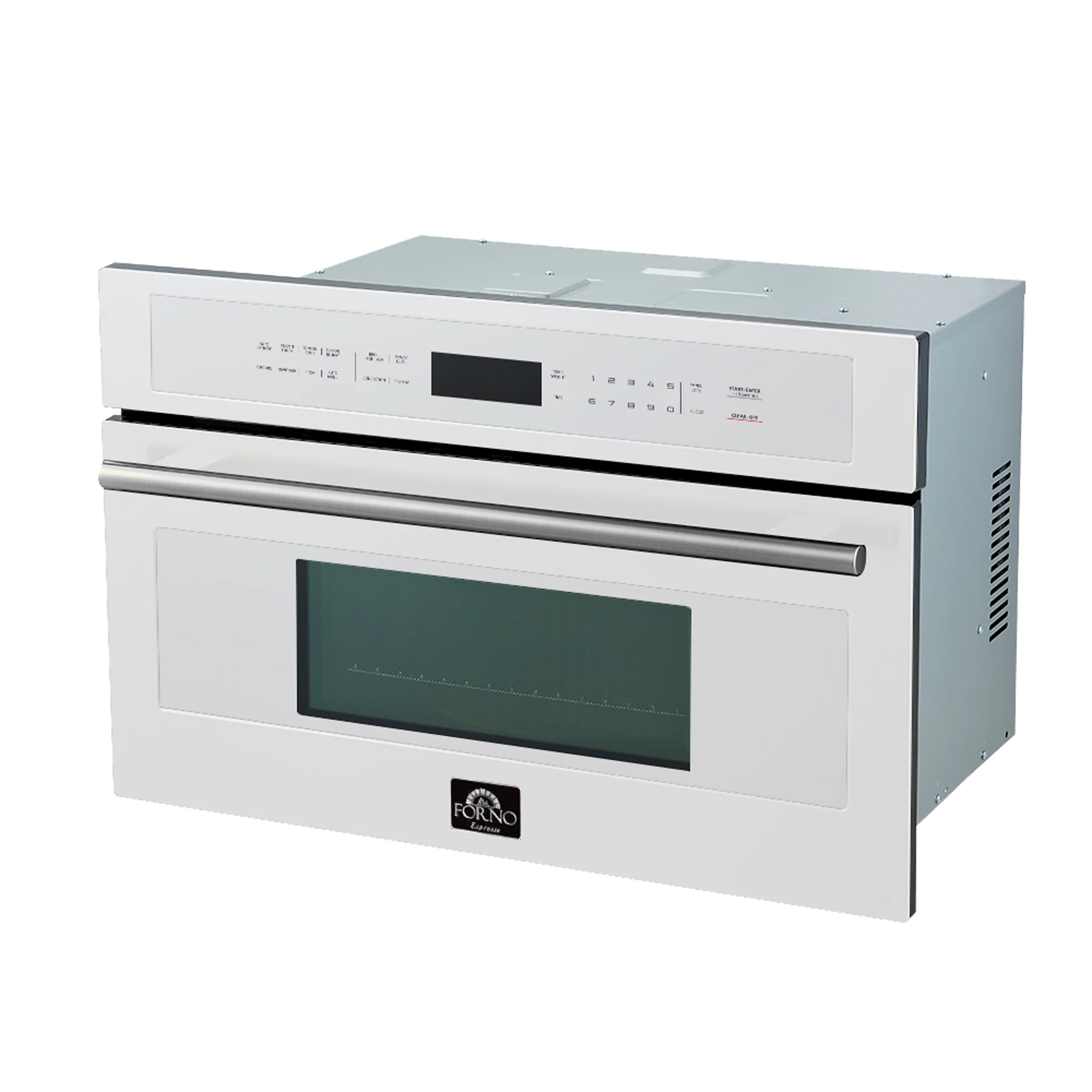 FORNO 2-Piece Kitchen Bundle - 30" White Single Wall Oven (1333-30), 30" White Microwave (3093-30) - Image 10