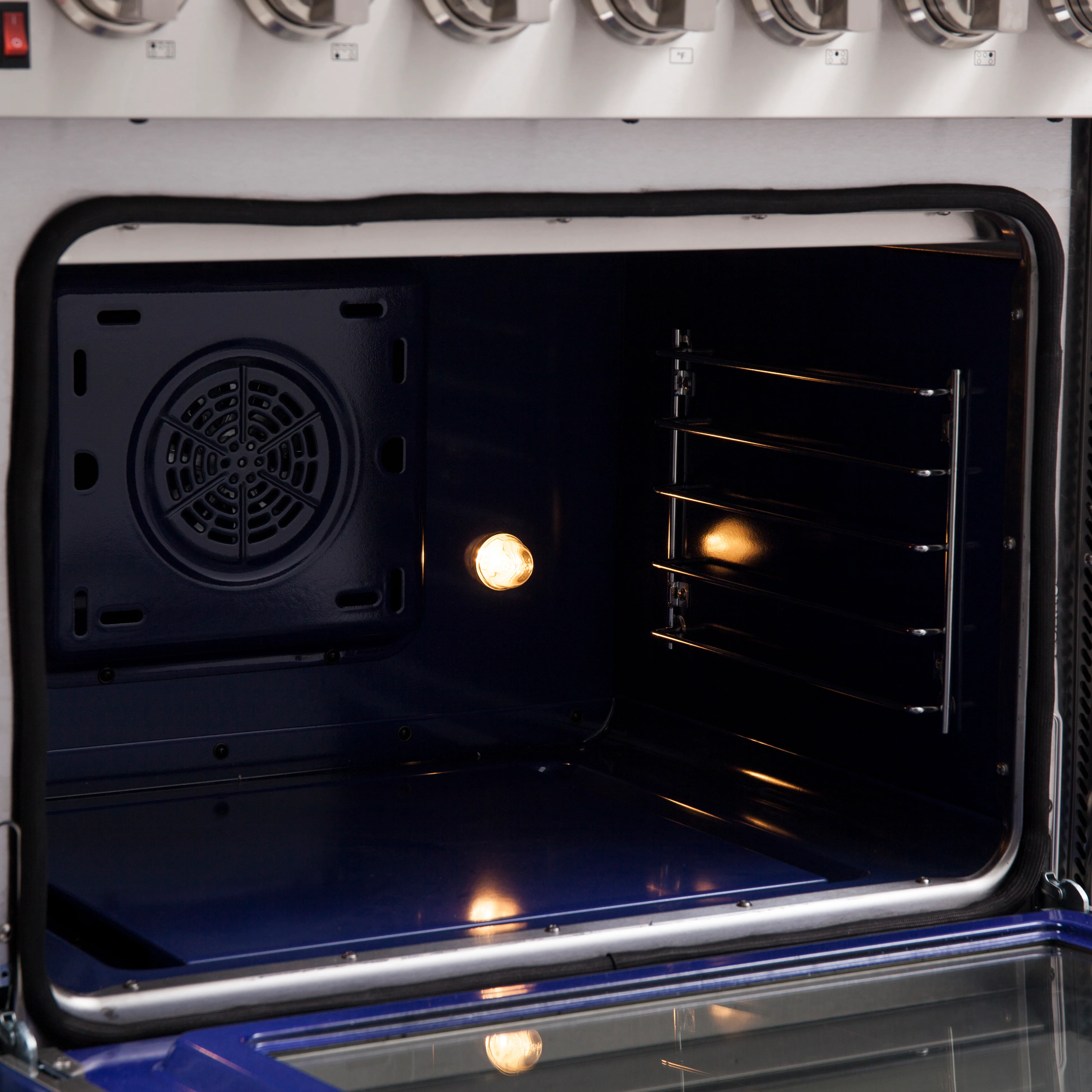 FORNO 2-Piece SS Kitchen Bundle - 30" Electric Range and 31" Bottom Freezer Refrigerator - Image 16