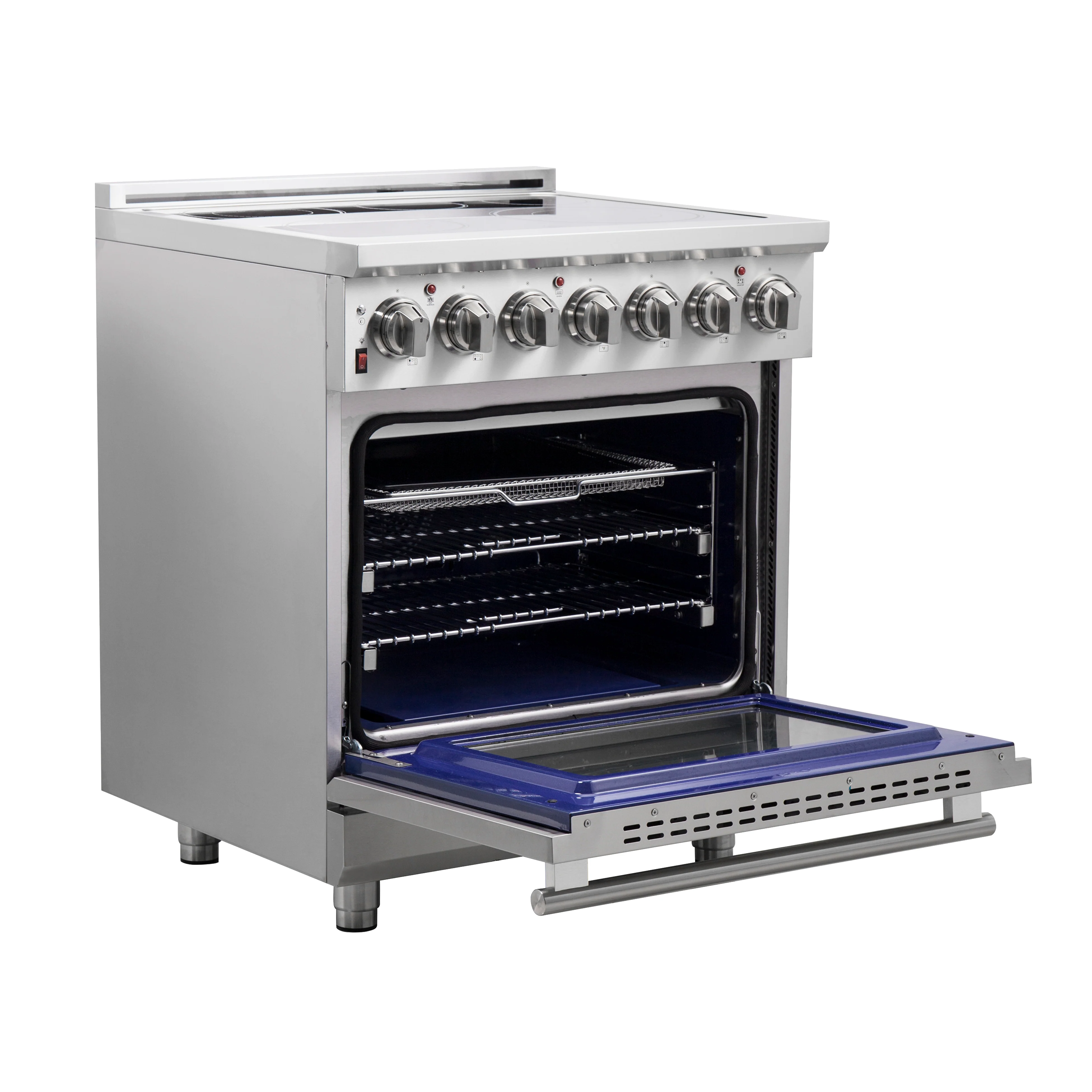 FORNO 2-Piece SS Kitchen Bundle - 30" Electric Range and 31" Bottom Freezer Refrigerator - Image 22