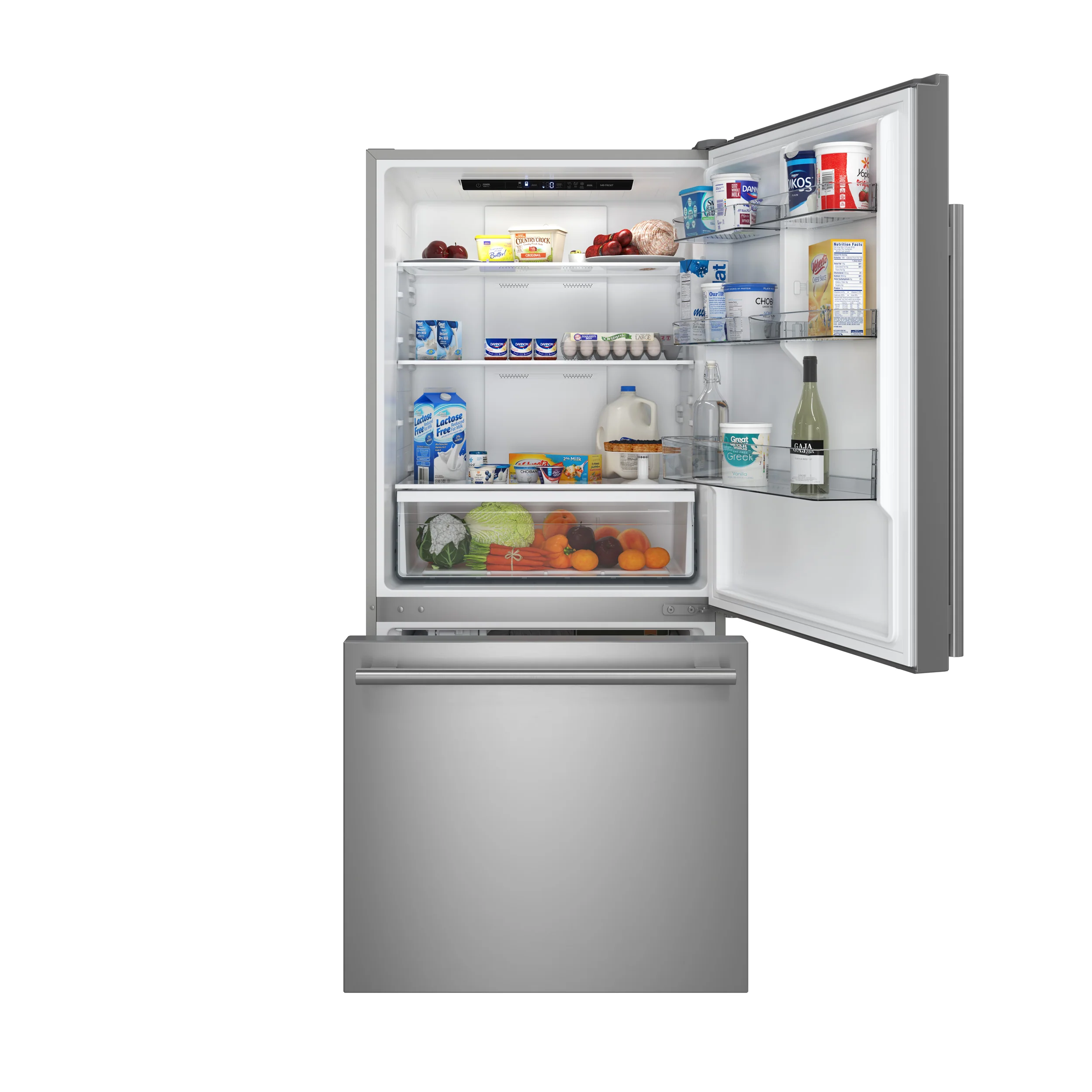 FORNO 2-Piece SS Kitchen Bundle - 30" Electric Range and 31" Bottom Freezer Refrigerator - Image 12