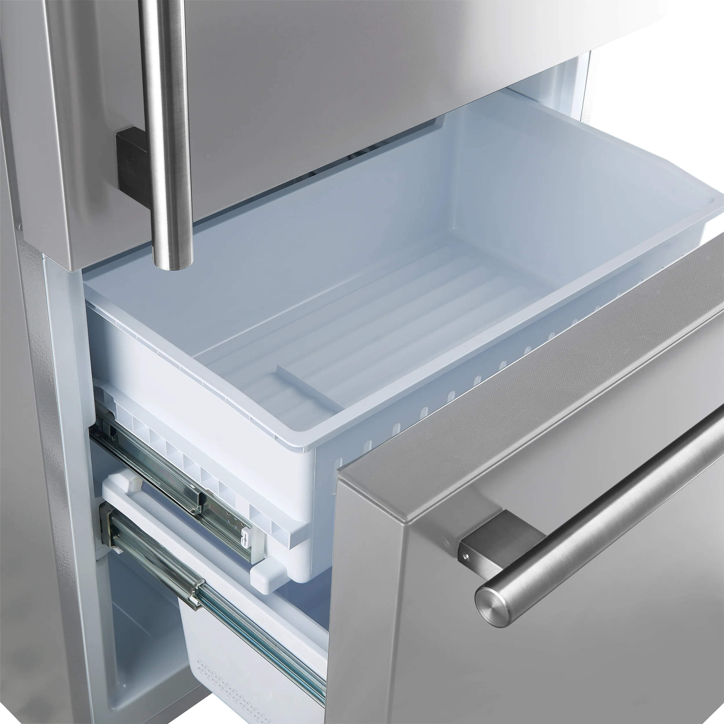 FORNO 2-Piece SS Kitchen Bundle - 30" Electric Range and 31" Bottom Freezer Refrigerator - Image 4