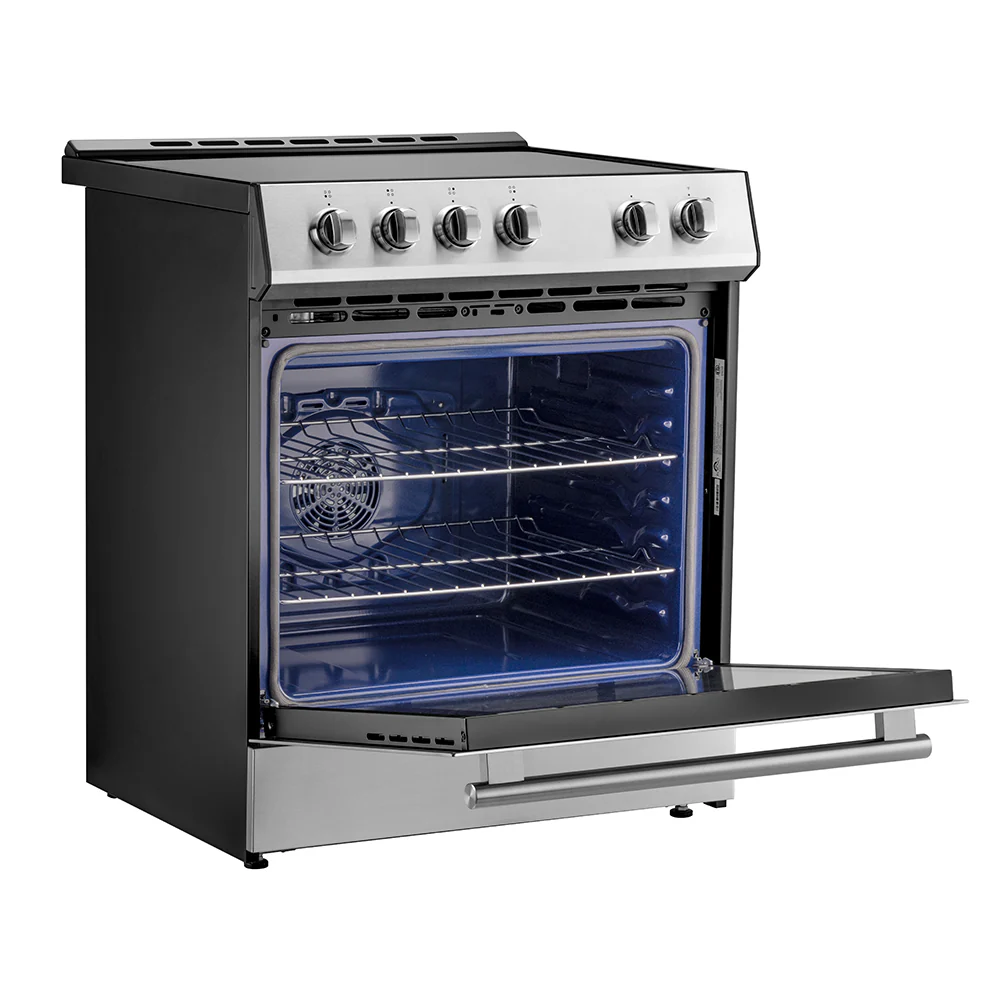 FORNO 2-Piece SS Kitchen Bundle - 30" Induction Range and 36" Bottom Freezer Refrigerator - Image 18