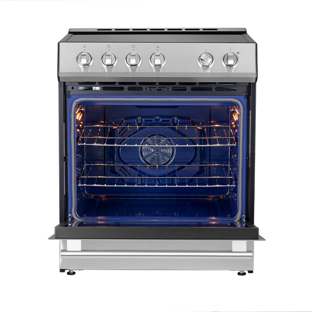FORNO 2-Piece SS Kitchen Bundle - 30" Induction Range and 36" Bottom Freezer Refrigerator - Image 25