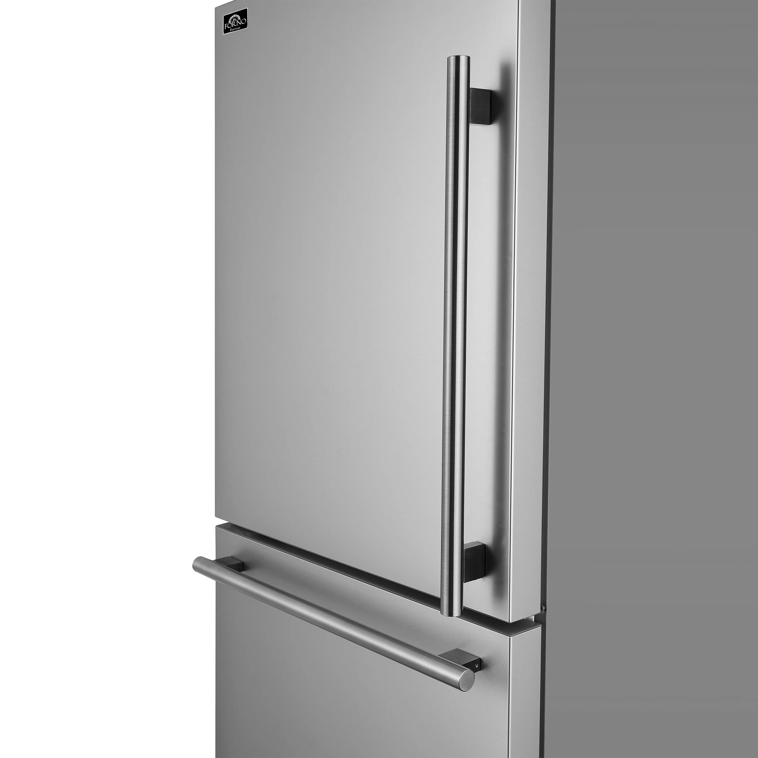 FORNO 2-Piece SS Kitchen Bundle - 30" Induction Range and 31" Bottom Freezer Refrigerator - Image 3