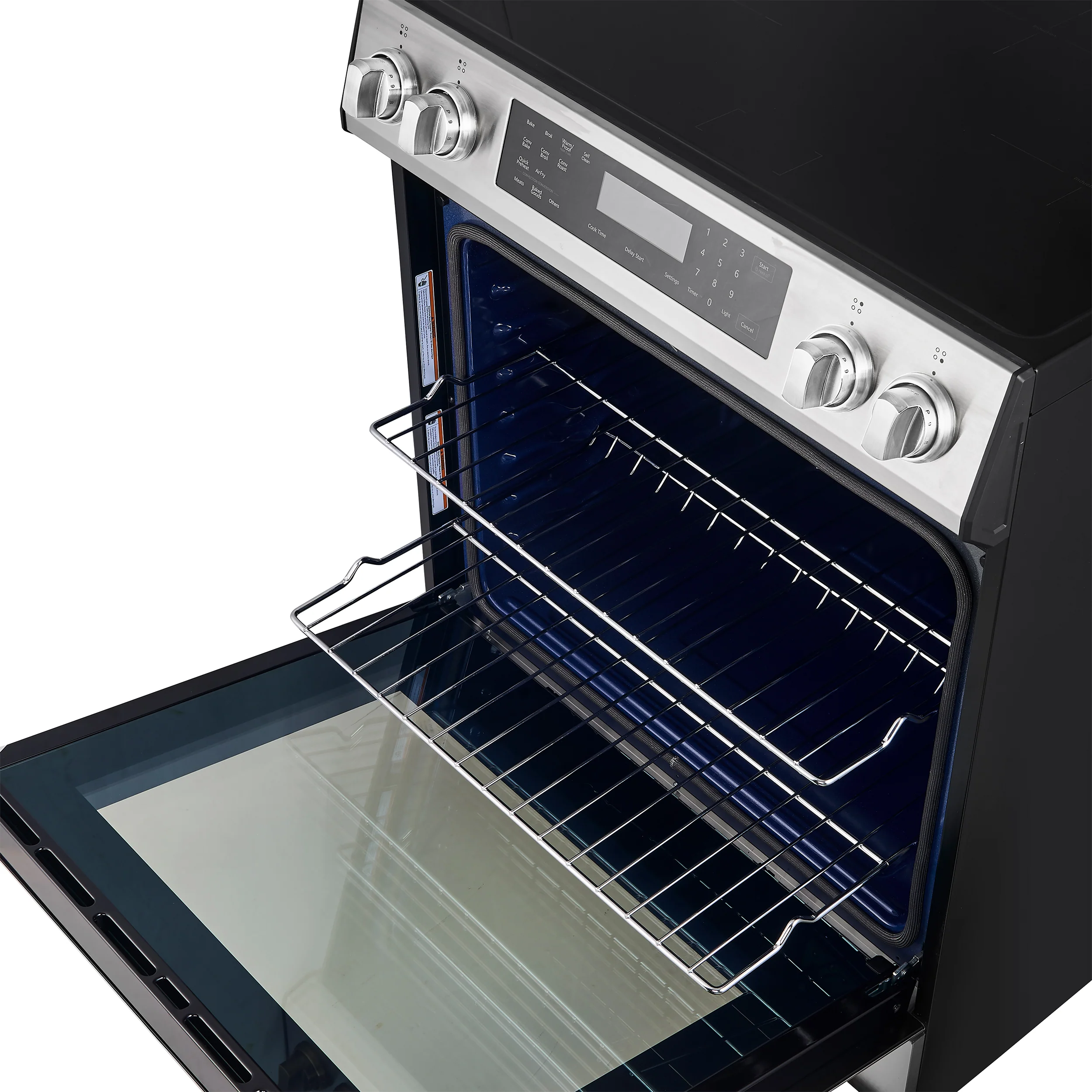 FORNO 2-Piece SS Kitchen Bundle - 30" Induction Range and 31" Bottom Freezer Refrigerator - Image 17