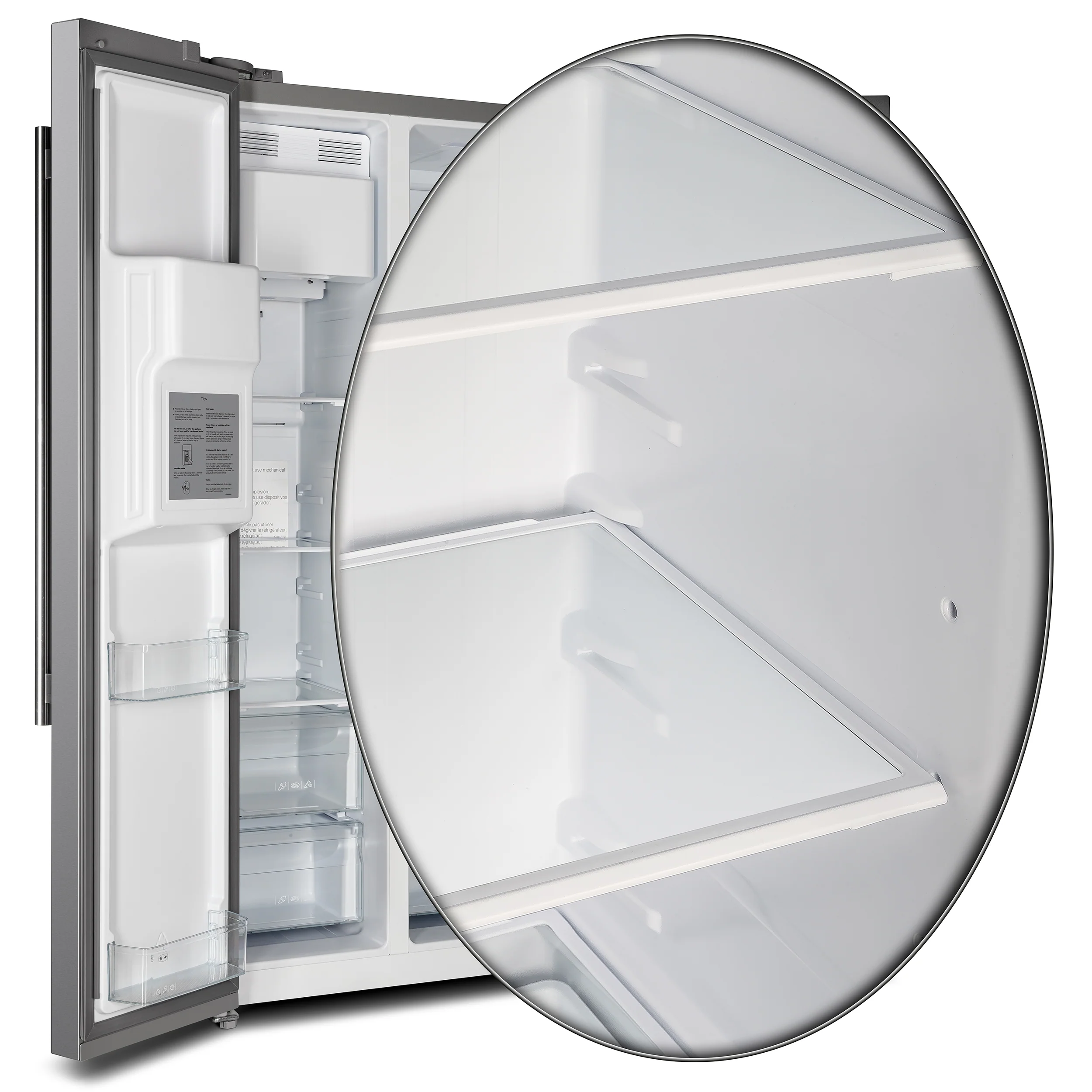 FORNO 2-Piece SS Kitchen Bundle - 30" Induction Range and 36" Bottom Freezer Refrigerator - Image 3