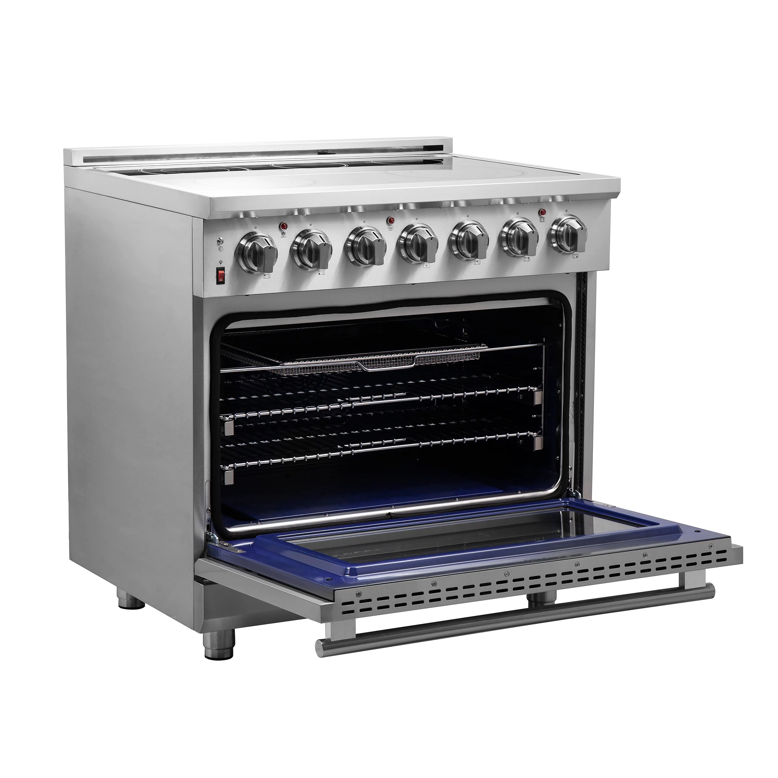 FORNO 2-Piece SS Kitchen Bundle - 36" Electric Range and 36" Bottom Freezer Refrigerator - Image 24