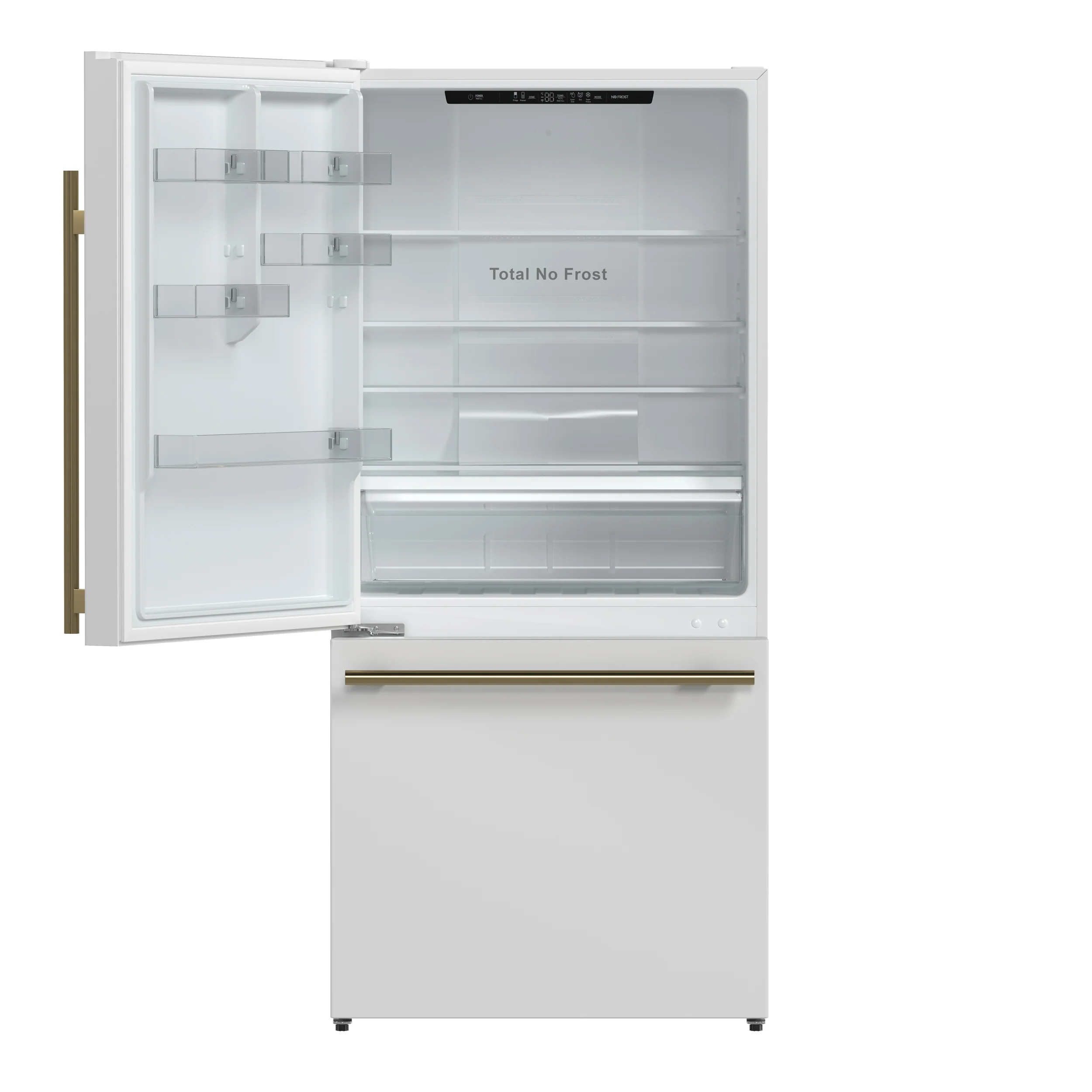 FORNO 2-Piece White Kitchen Bundle - 30" Electric Range and 31" Bottom Freezer Refrigerator - Image 24