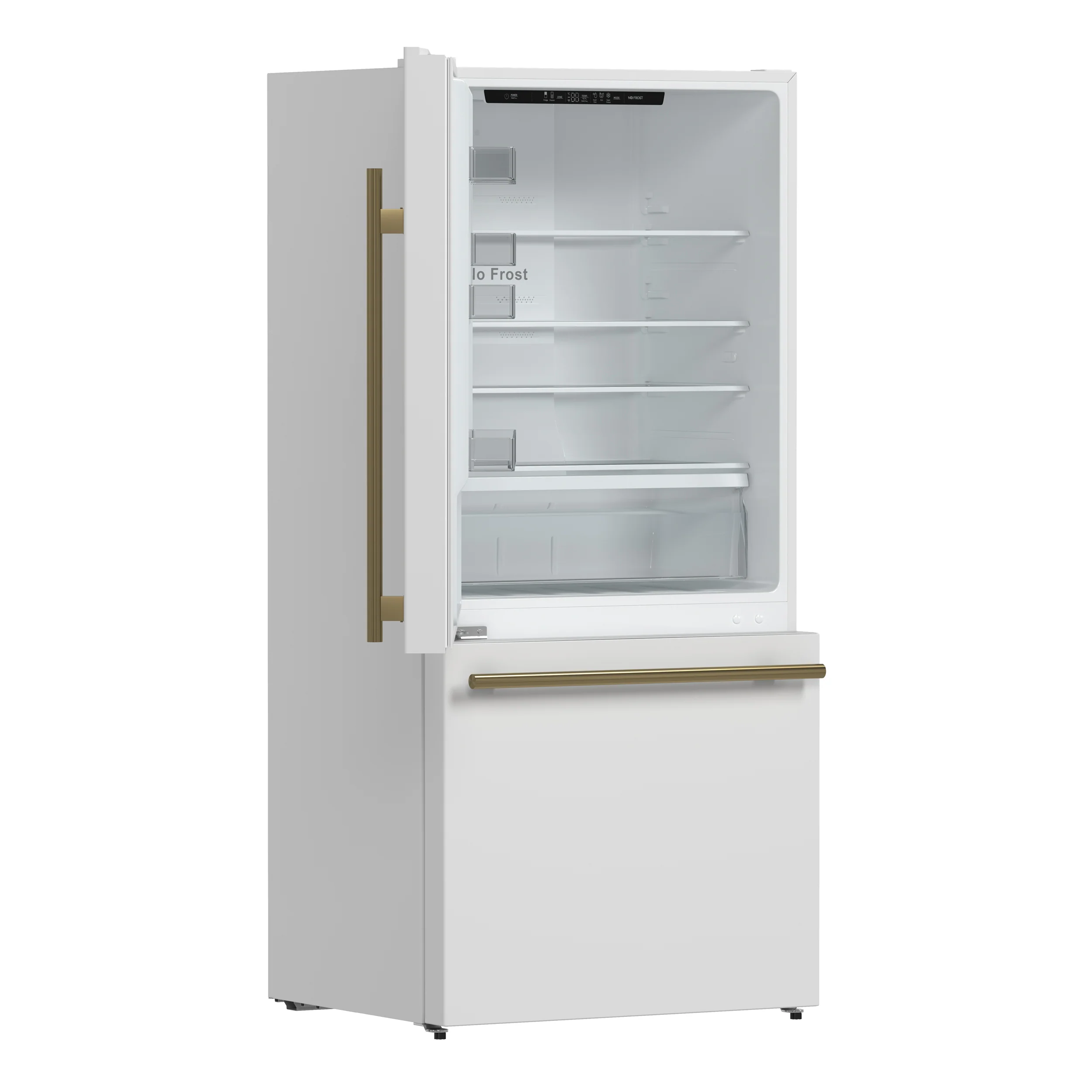 FORNO 2-Piece White Kitchen Bundle - 30" Electric Range and 31" Bottom Freezer Refrigerator - Image 28