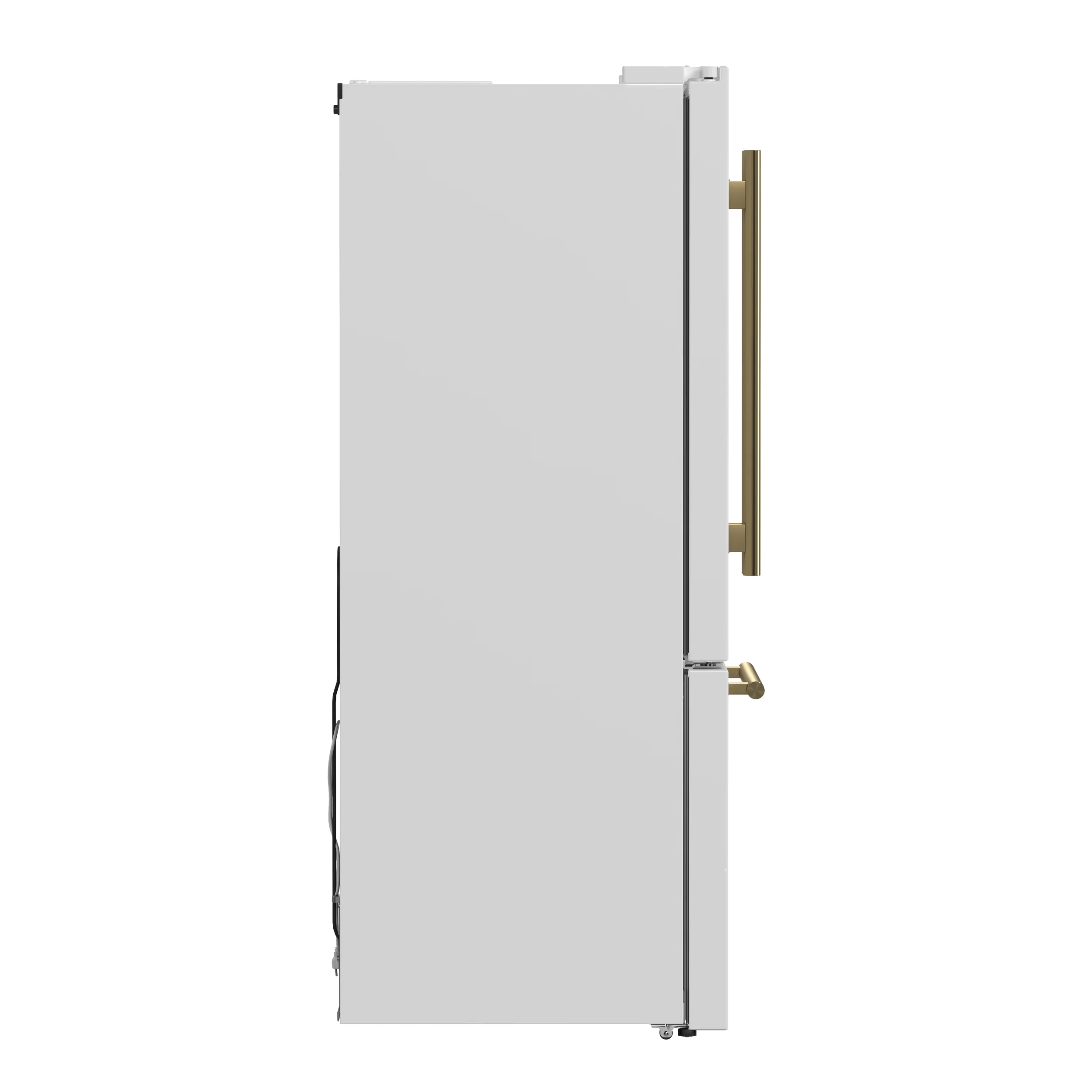 Forno Gallipoli Espresso 30-Inch White French Door Refrigerator, Bottom Freezer, 17.5 Cu. Ft., No Frost, Ice Maker - Image 5