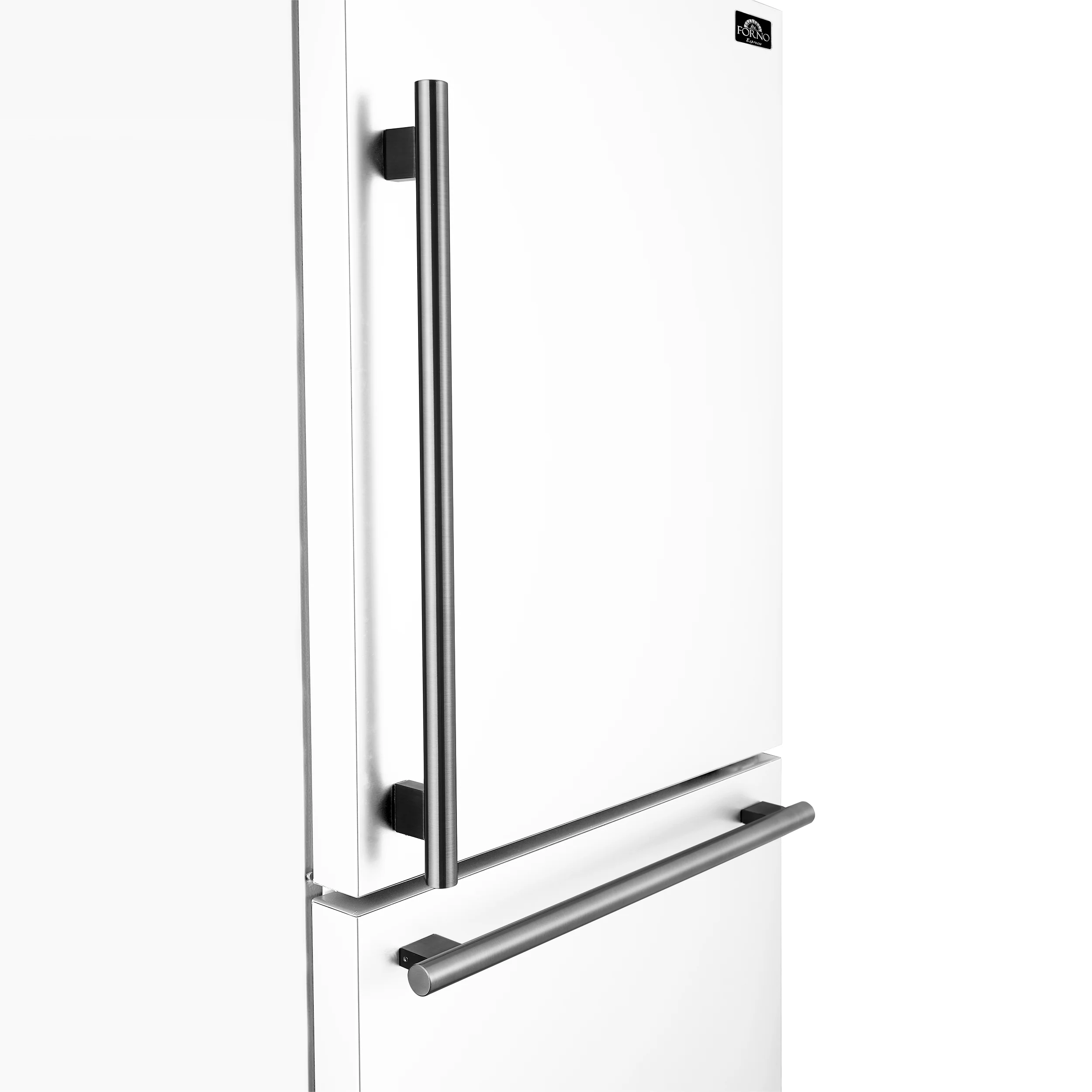 Forno Milano Espresso 31-Inch Bottom Freezer Refrigerator, White, 17.2 cu.ft Capacity, Energy Efficient - Image 12