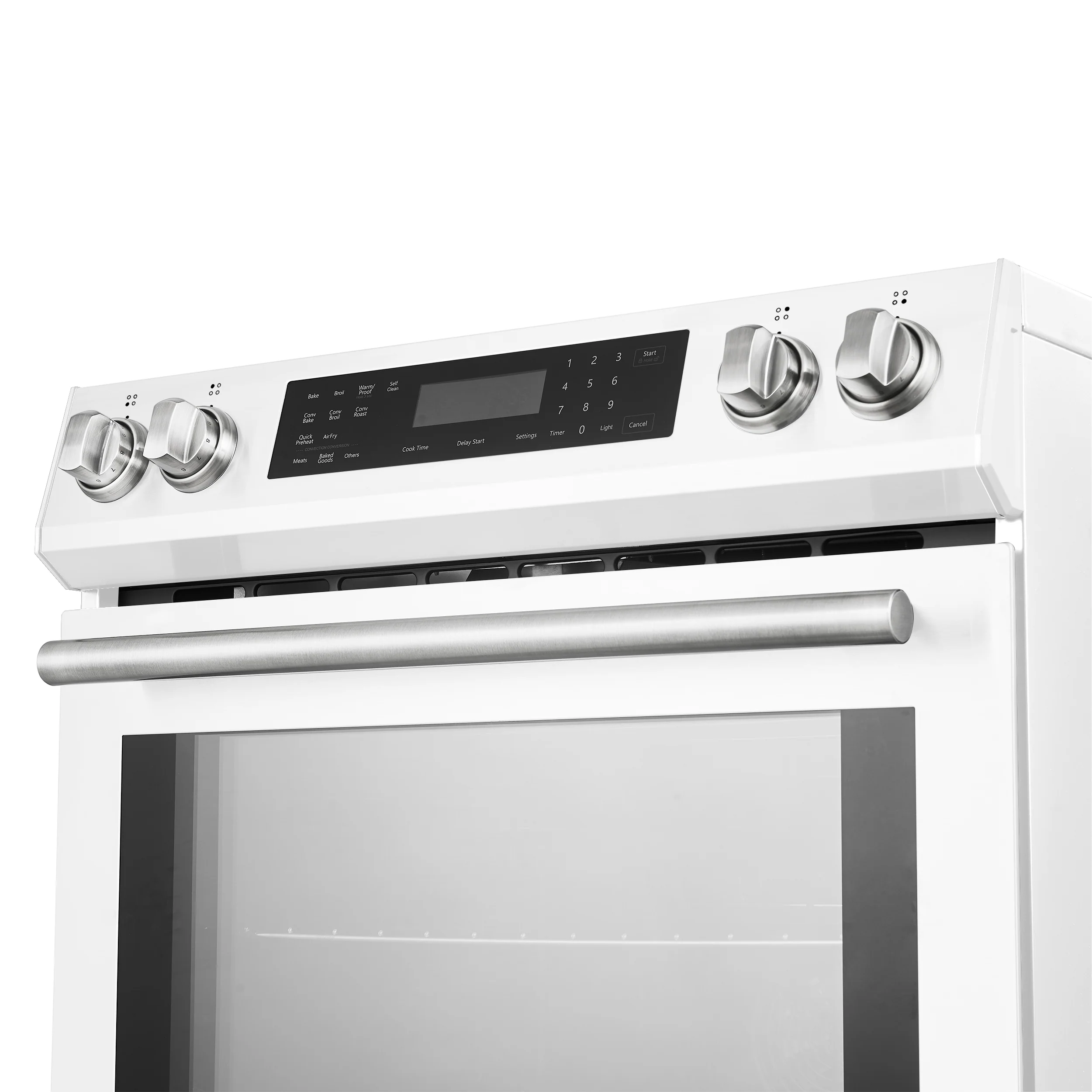 FORNO 2-Piece White Kitchen Bundle - 30" Induction Range and 31" Bottom Freezer Refrigerator - Image 21