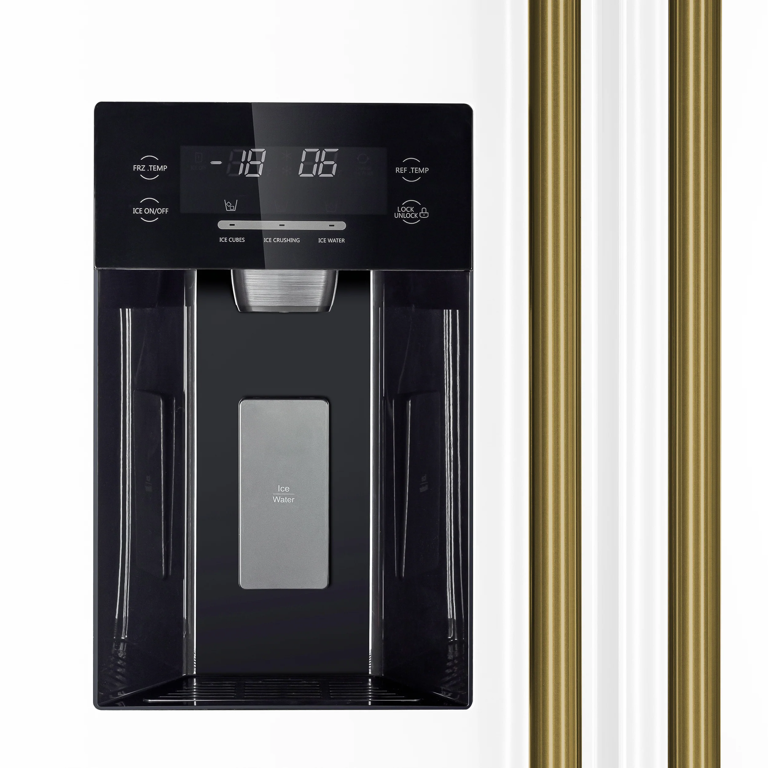 Forno Salerno Espresso 36-Inch White Side-by-Side Refrigerator, 20 Cu. Ft., Frost-Free, Ice & Water Dispenser, ENERGY STAR Certified - Image 8