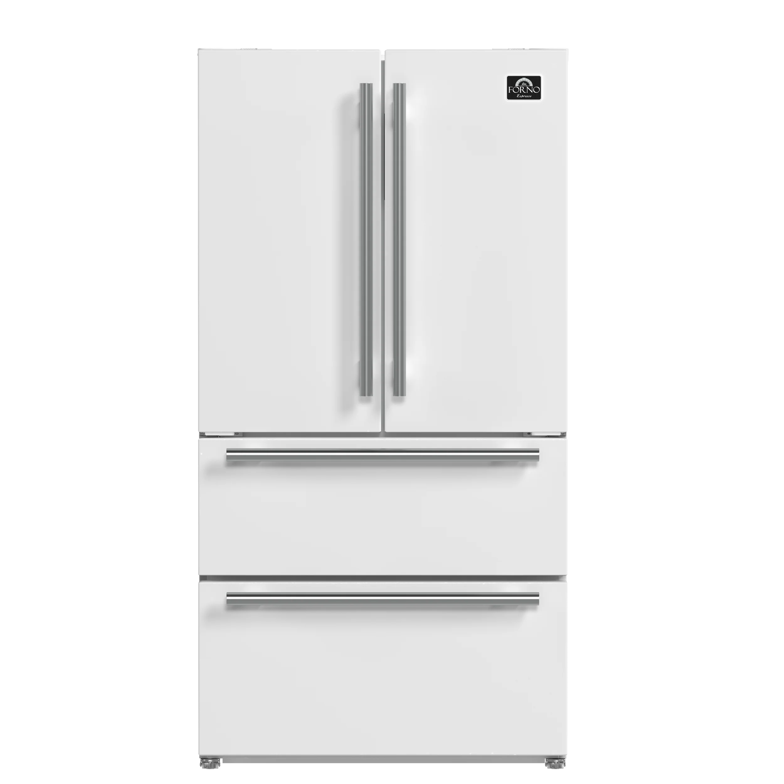 FORNO 2-Piece White Kitchen Bundle - 30" Induction Range and 36" Bottom Freezer Refrigerator - Image 14