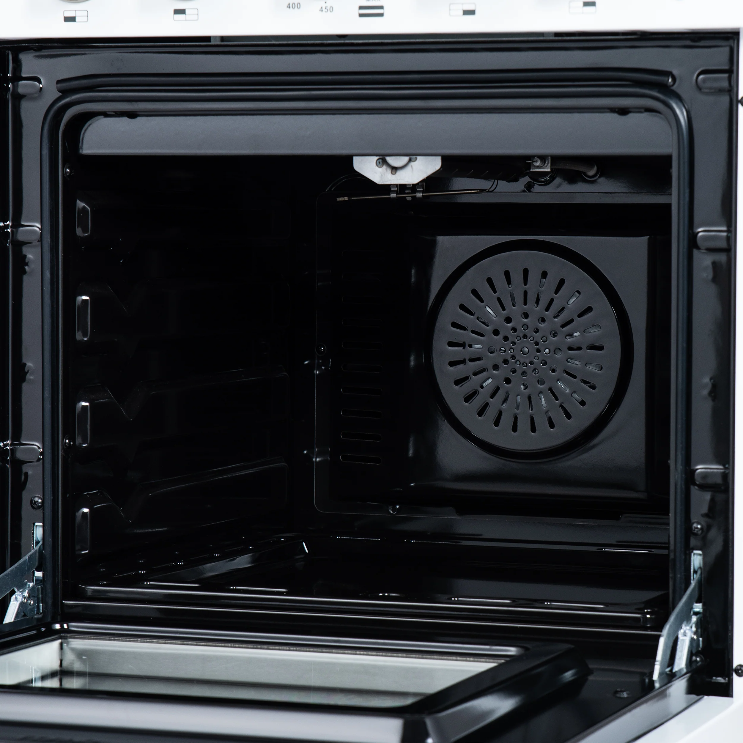 Forno Breno 24 Inch Freestanding Gas Range in White with Antique Brass, Plug Included, Energy Efficient - Image 17