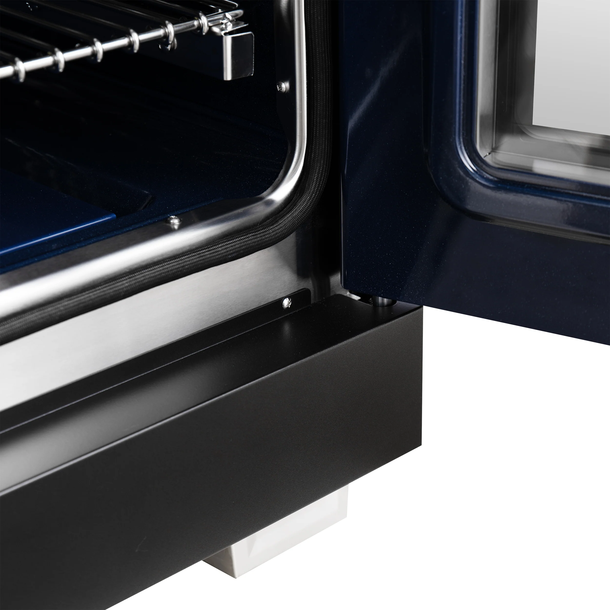 Forno Capriasca 36-Inch Black Freestanding French Door Gas Range, 6 Burners, Convection Oven, Energy Efficient - Image 17