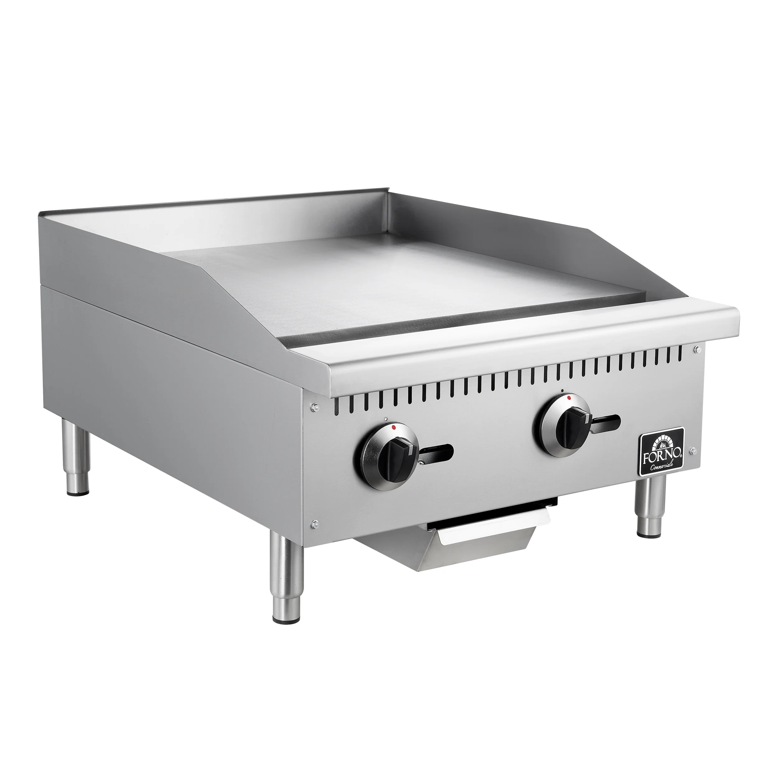 Forno Commerciale 24 Inch Gas Griddle - Image 5