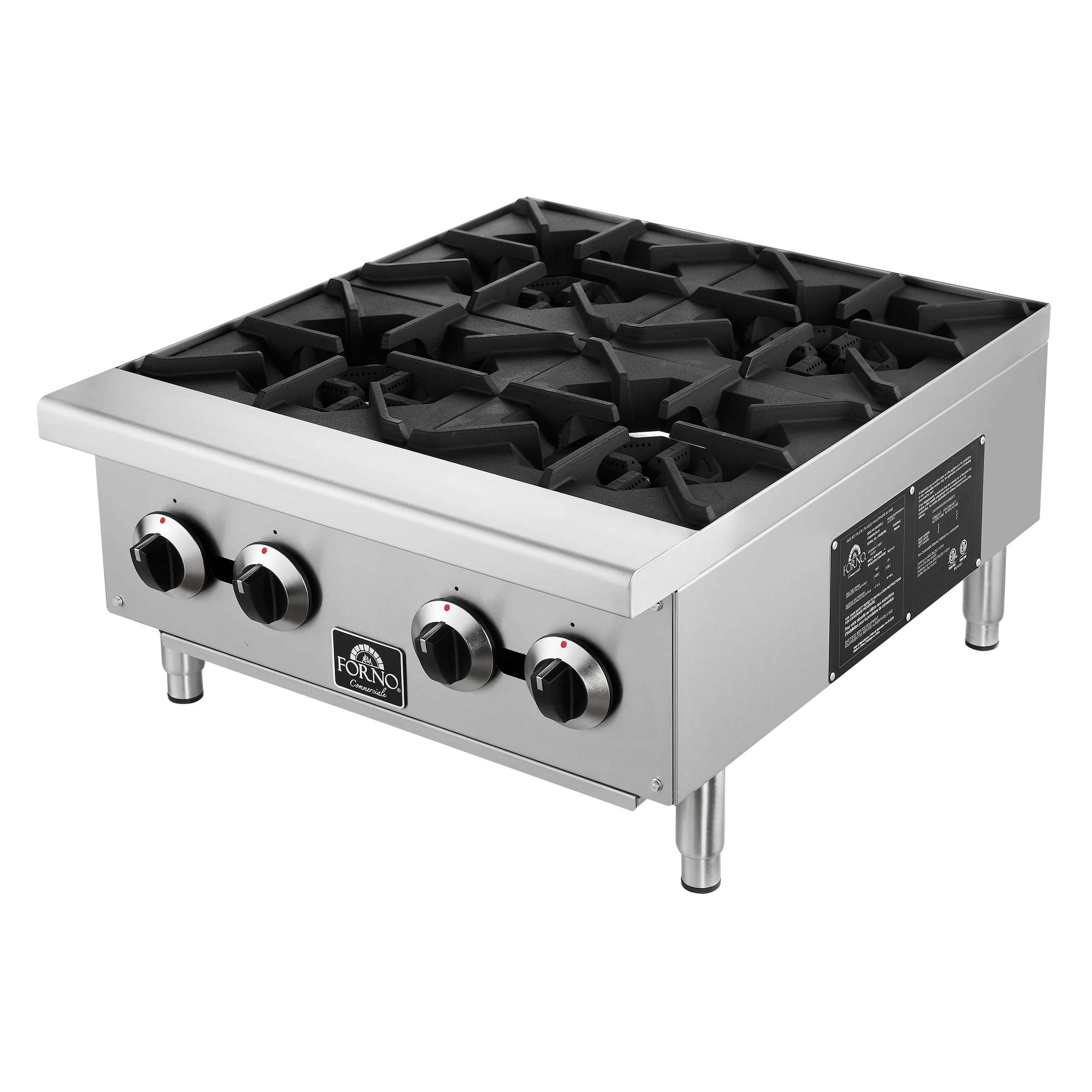 Forno Commerciale 24 Inch Gas Hotplate - Image 4